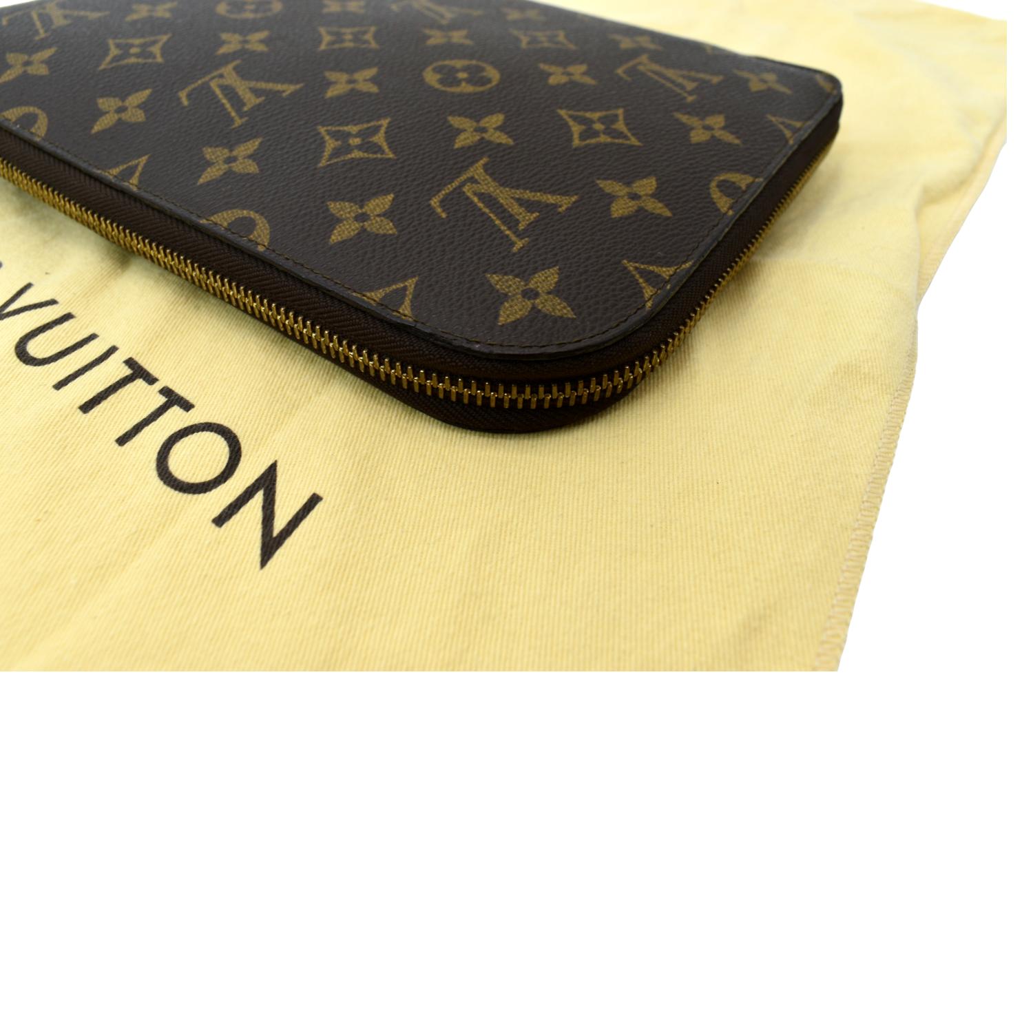 Louis Vuitton Monogram Canvas Zippy Document Case