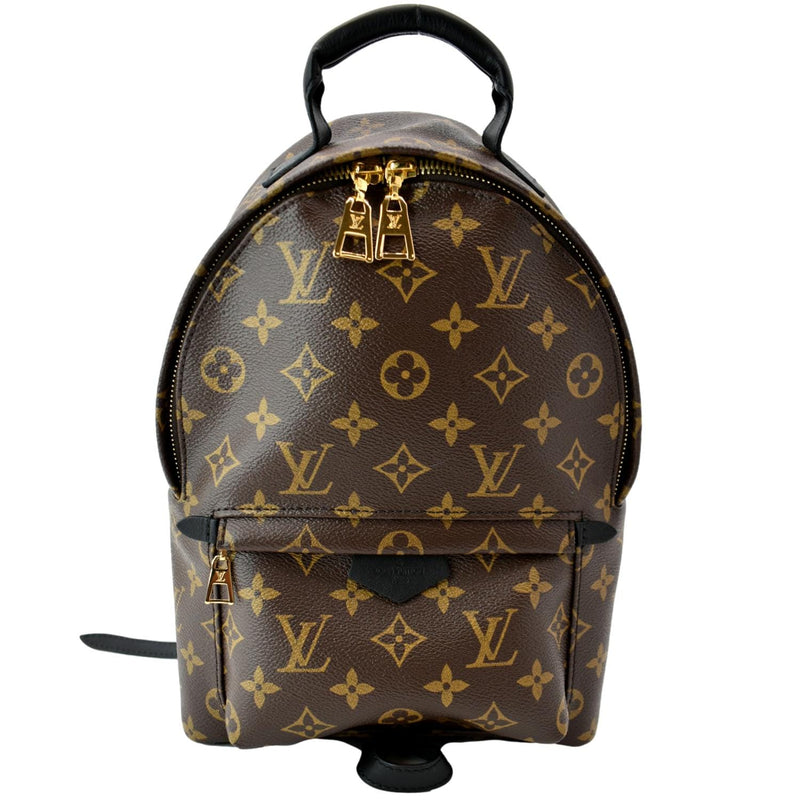 Palm springs leather backpack Louis Vuitton Brown in Leather - 34451604
