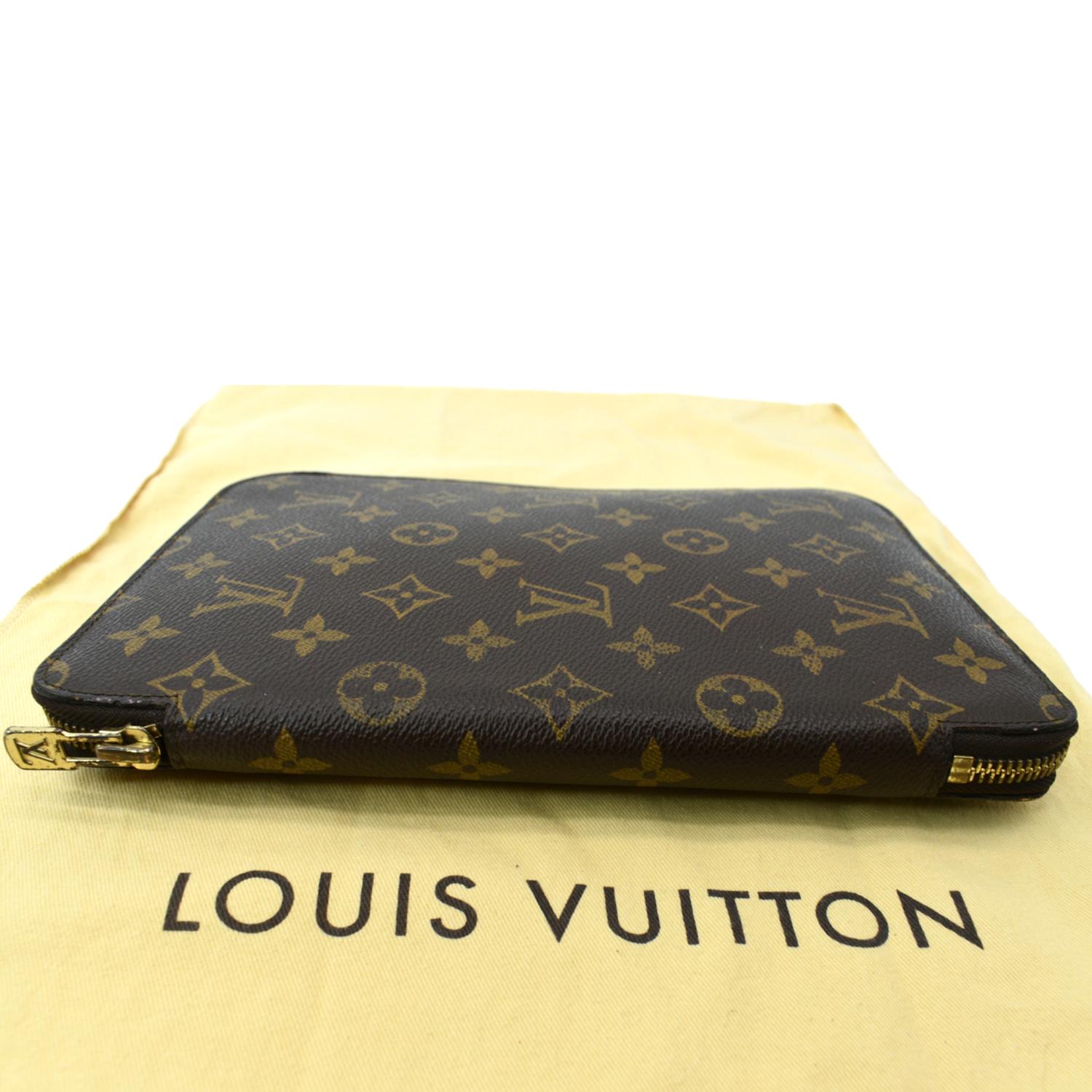 Louis Vuitton Monogram Agenda Mini Zippy Day Planner Cover R21045 LV Auth 40634A, Women's