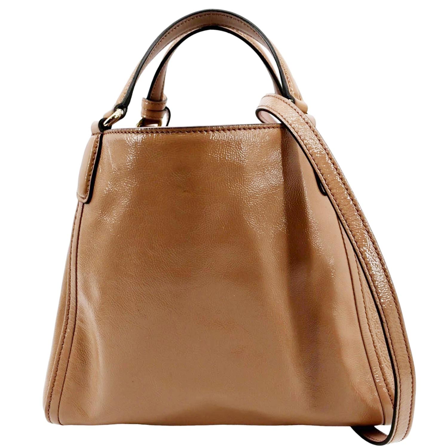 Prada Mini Saffiano Leather Bag - Neutrals