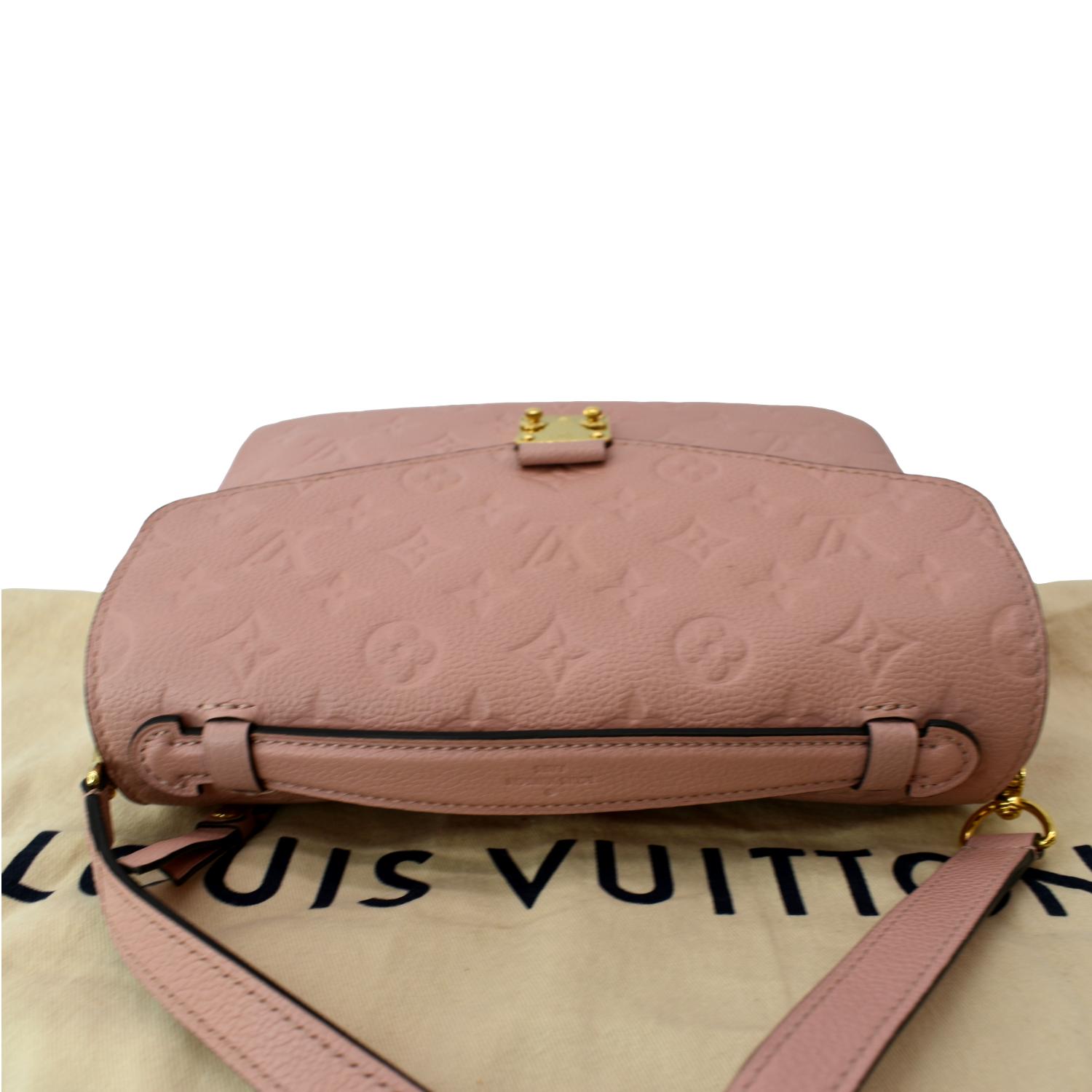 Louis Vuitton - Authenticated Metis Handbag - Leather Pink Plain for Women, Very Good Condition