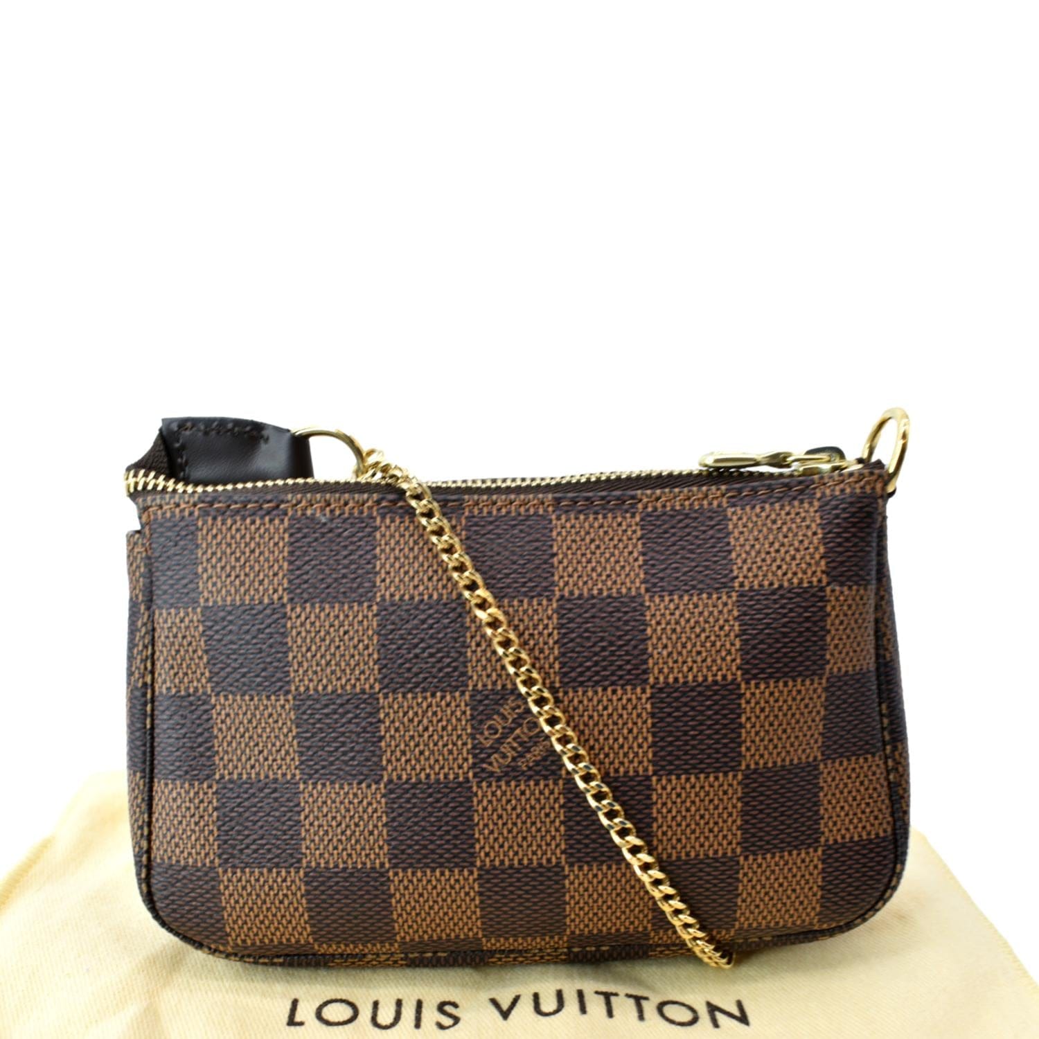 100% Authentic LV Louis Vuitton Mini Pouchette