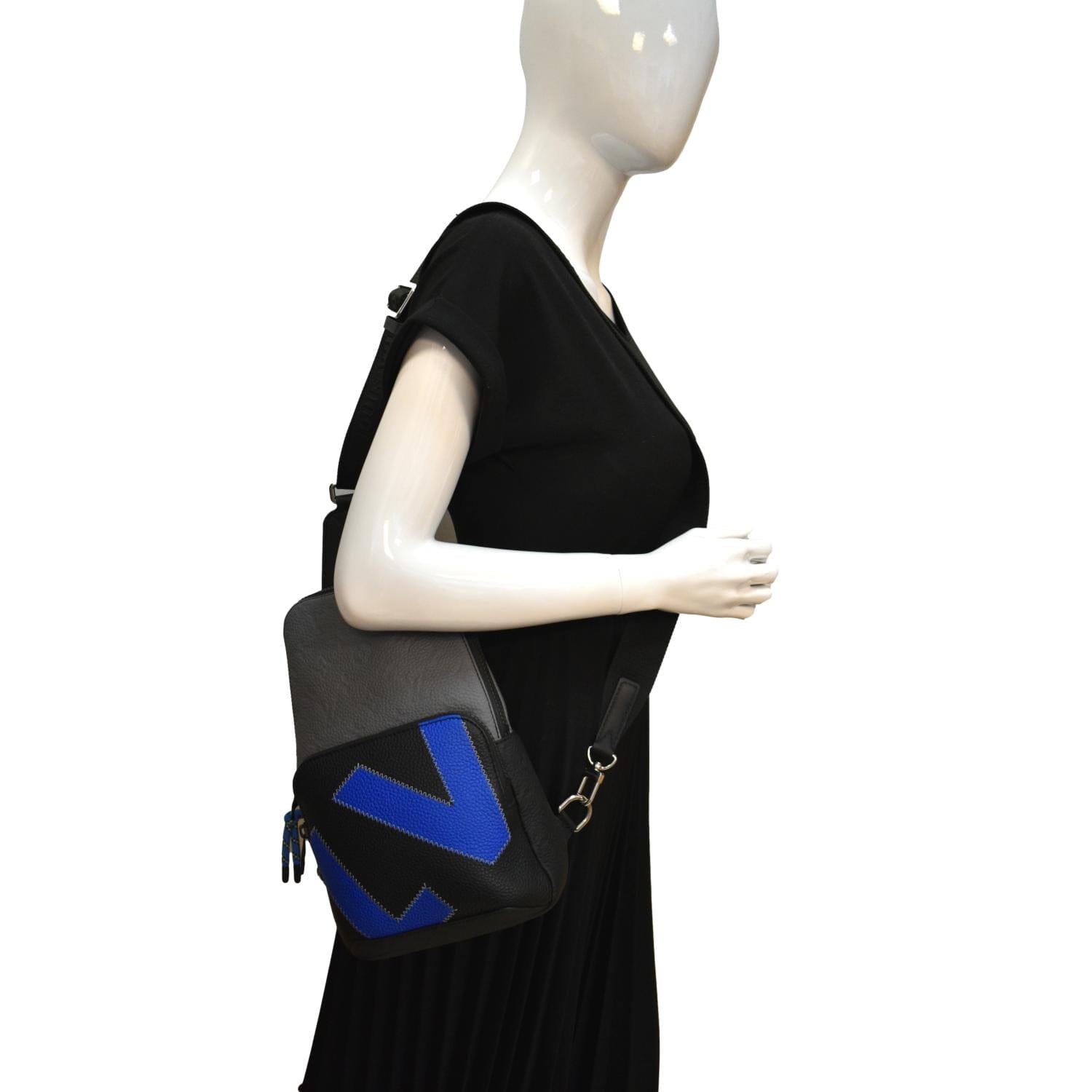 Louis Vuitton Avenue Sling Bag In Light Blue - Praise To Heaven