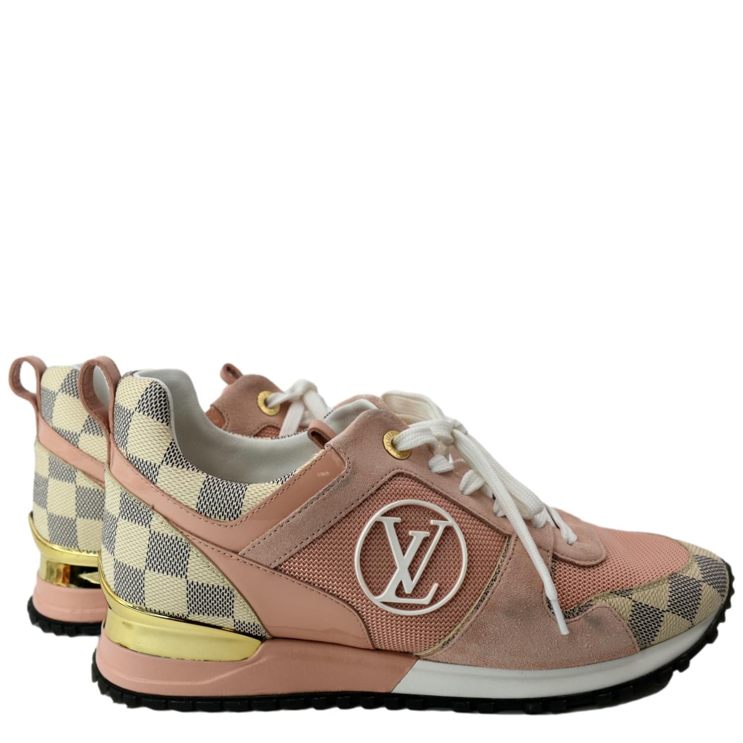 Louis Vuitton Tri-Color Monogram Canvas Run Away Sneakers Size 39