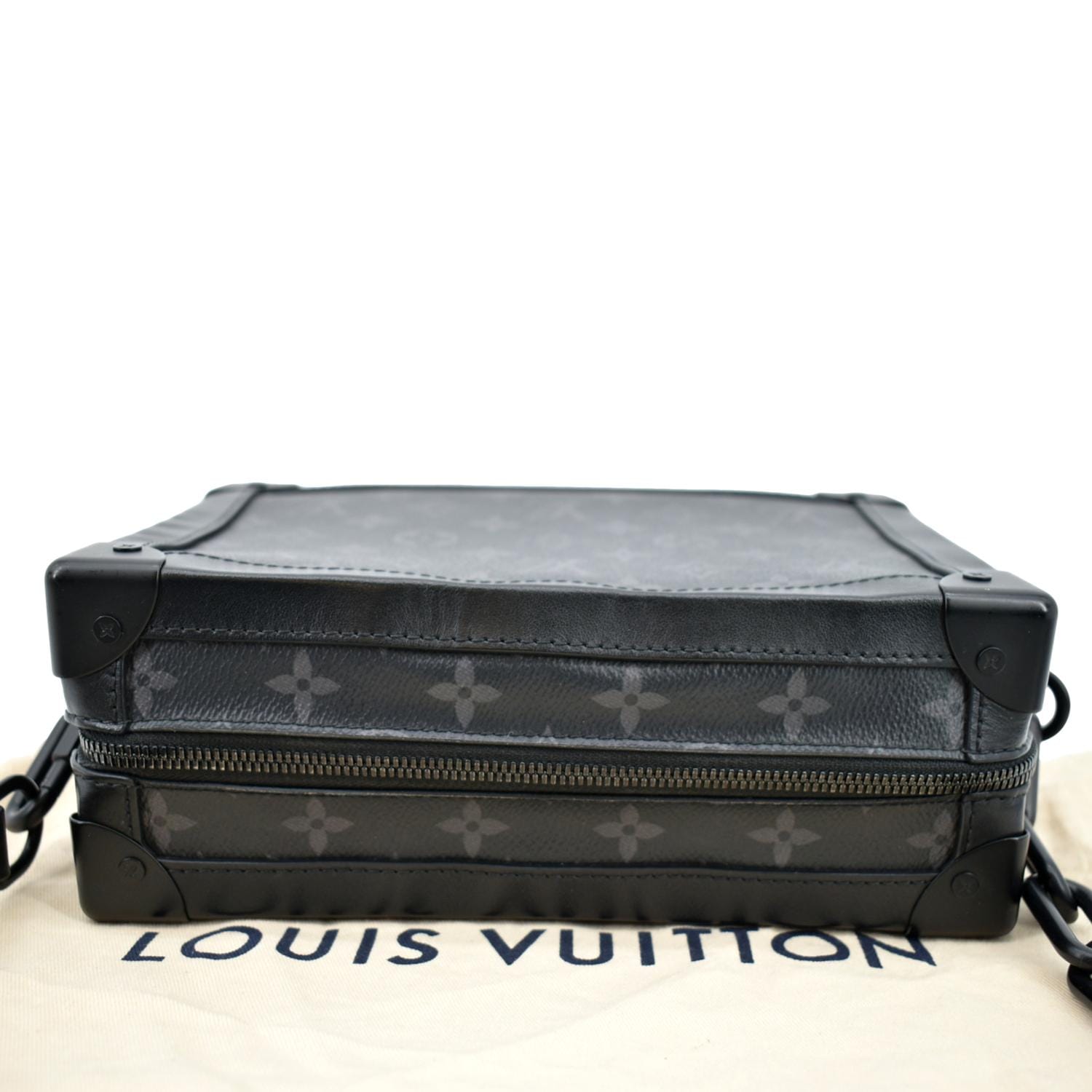 Sell Louis Vuitton Monogram Eclipse Soft Trunk Bag - Black