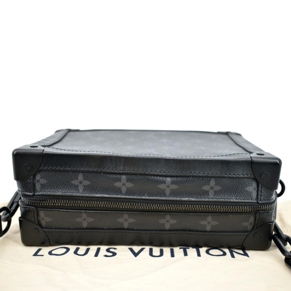 Louis Vuitton Monogram Eclipse Soft Trunk Crossbody Bag Black