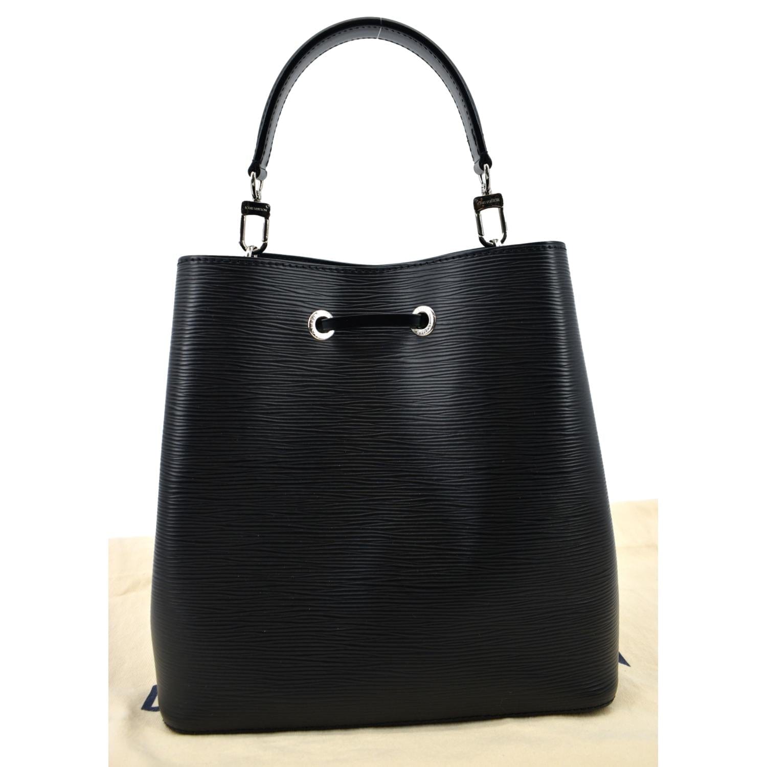 Louis Vuitton, Bags, Auth Louis Vuitton Sac Seau Noir Epi Womens Shoulder  Bag