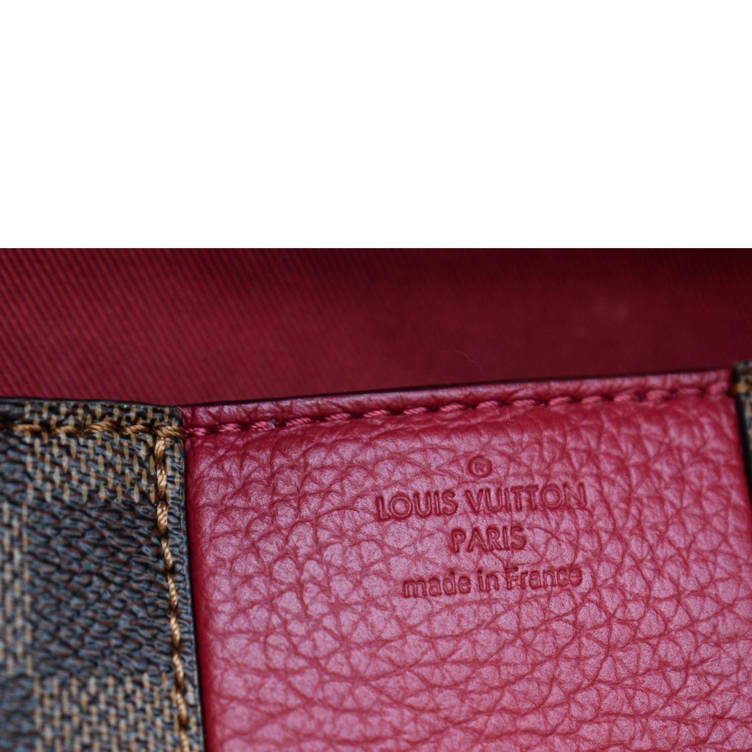 Louis Vuitton Bordeaux Damier Ebene Bond Street Bag at 1stDibs