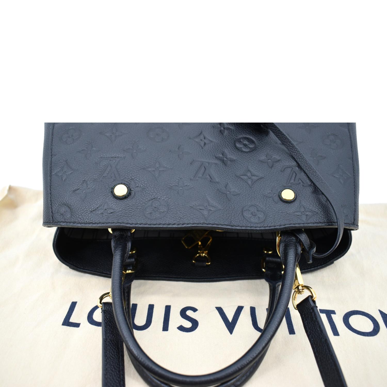 Louis Vuitton Monogram Empreinte Montaigne MM - Neutrals Handle Bags,  Handbags - LOU777503