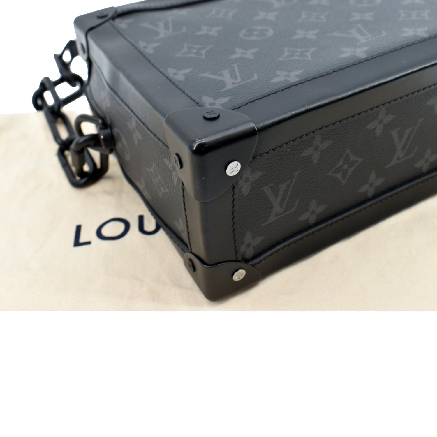 LOUIS VUITTON MONOGRAM ECLIPSE SOFT TRUNK SHOULDER BAG (2020