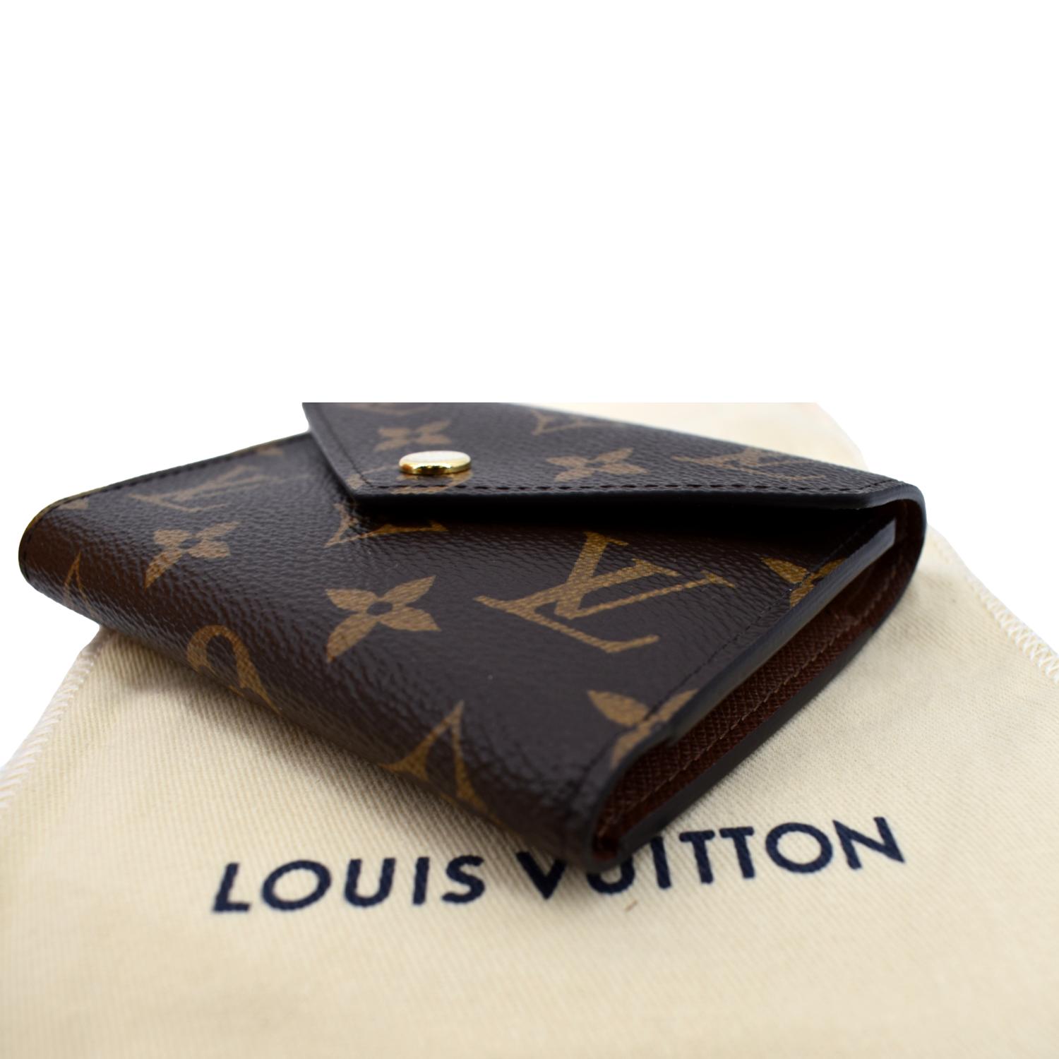 Louis Vuitton Brown Monogram Victorine Wallet – The Closet