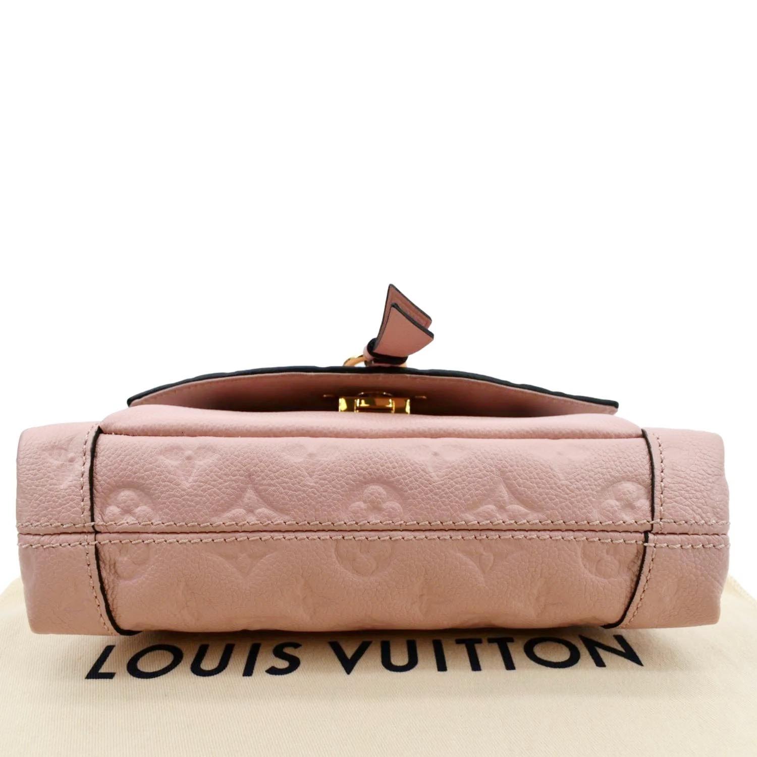 Louis Vuitton Pink Monogram Empreinte Blanche BB QJBJOM1DK2003
