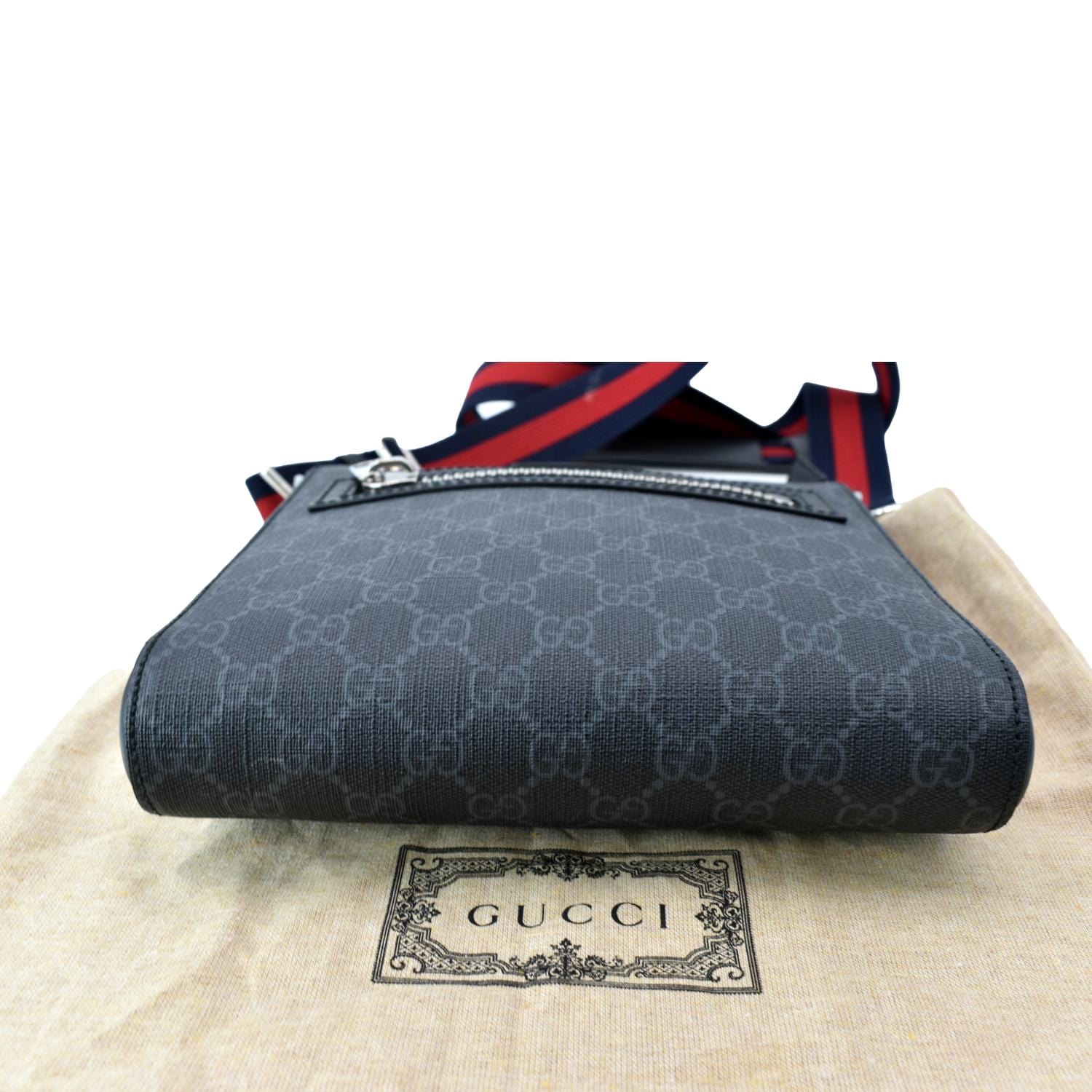 GUCCI-GG-Canvas-Leather-Purse-Hand-Bag-Pouch-Black-103399 – dct-ep_vintage  luxury Store