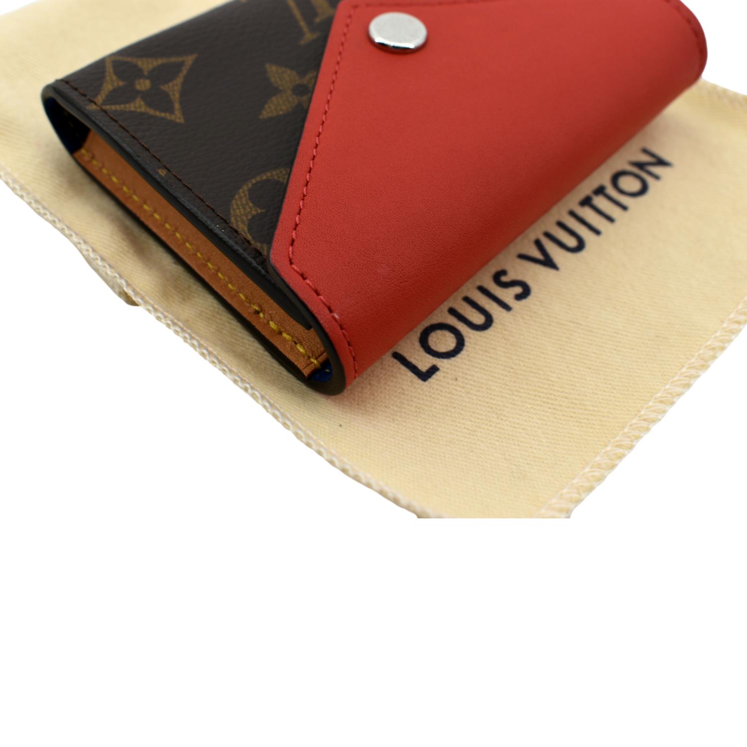 Louis - Monogram - Accessoires - Pochette - Louis Vuitton Braken suitcase  in monogram canvas and natural leather - M92649 – LOUIS VUITTON Zoe  Monogram Leather Wallet Cerise - Vuitton - Multicolor