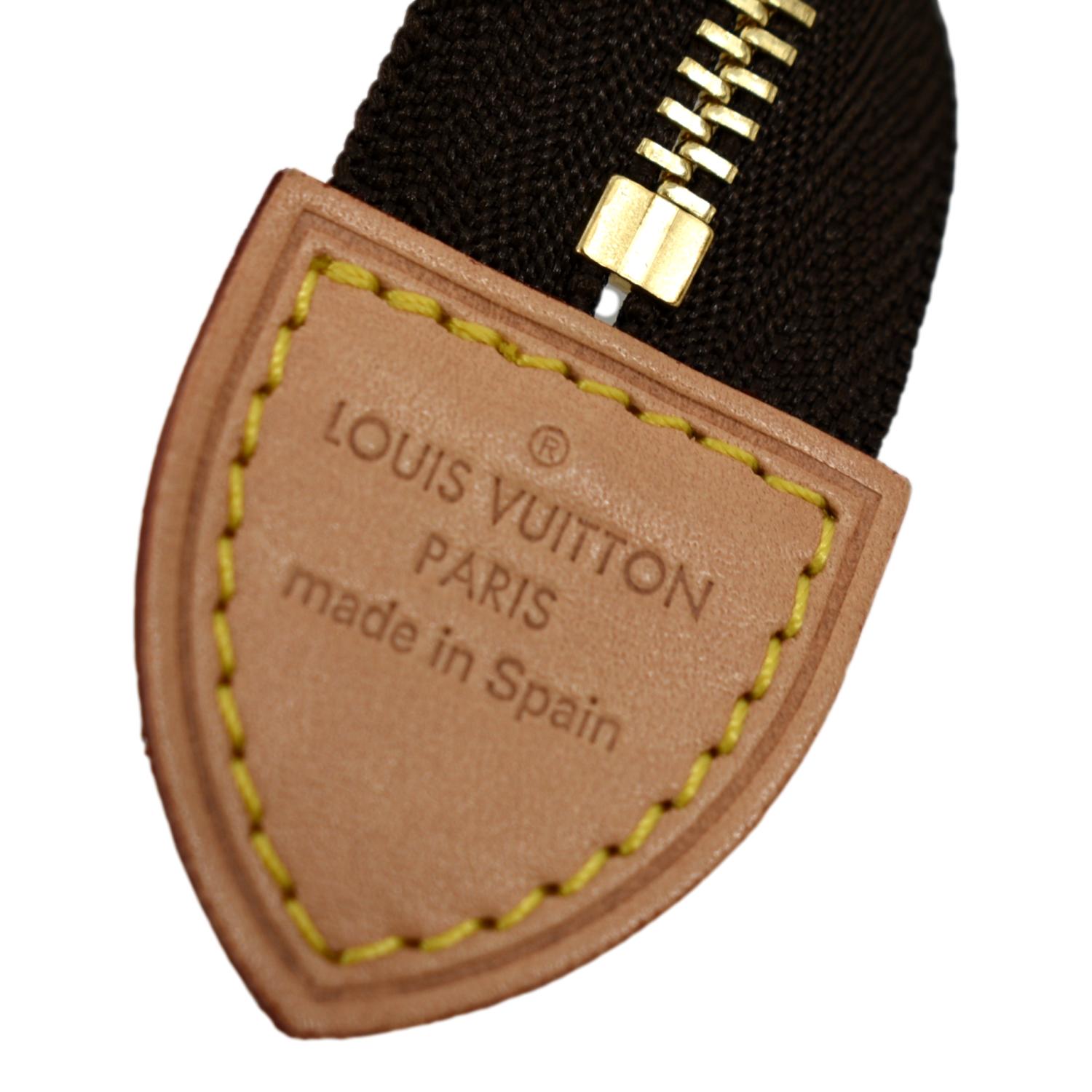 Louis Vuitton Monogram Toiletry 15 Cosmetic Pouch to Crossbody Handbag Purse