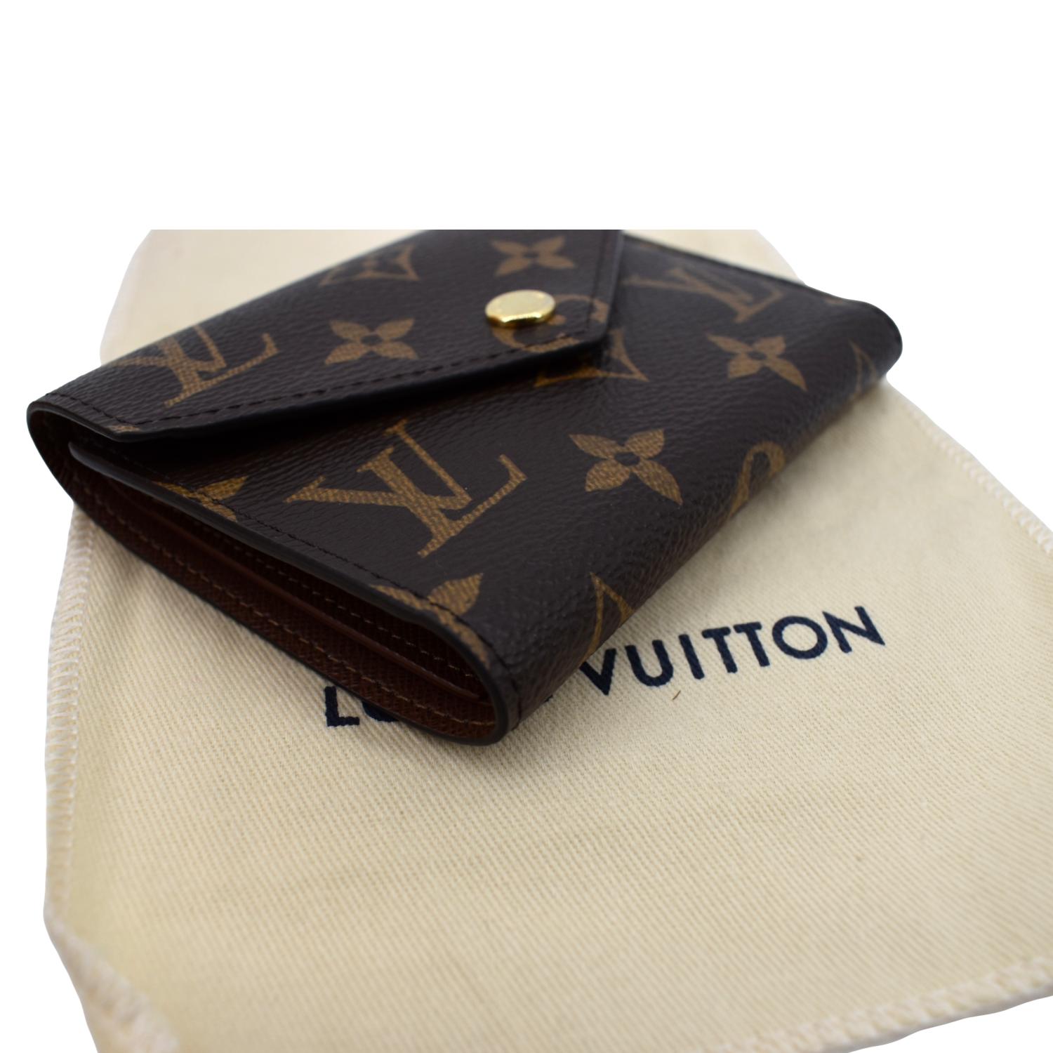 Louis Vuitton Victorine Wallet Monogram Canvas Brown 2238251