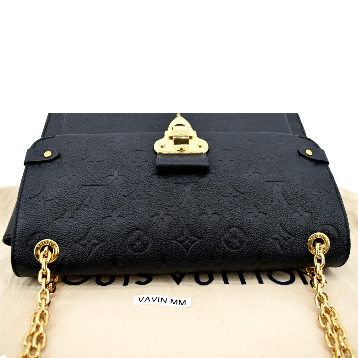 Louis Vuitton Monogram Empreinte Vavin MM Shoulder Bag (SHF-PlLvm3