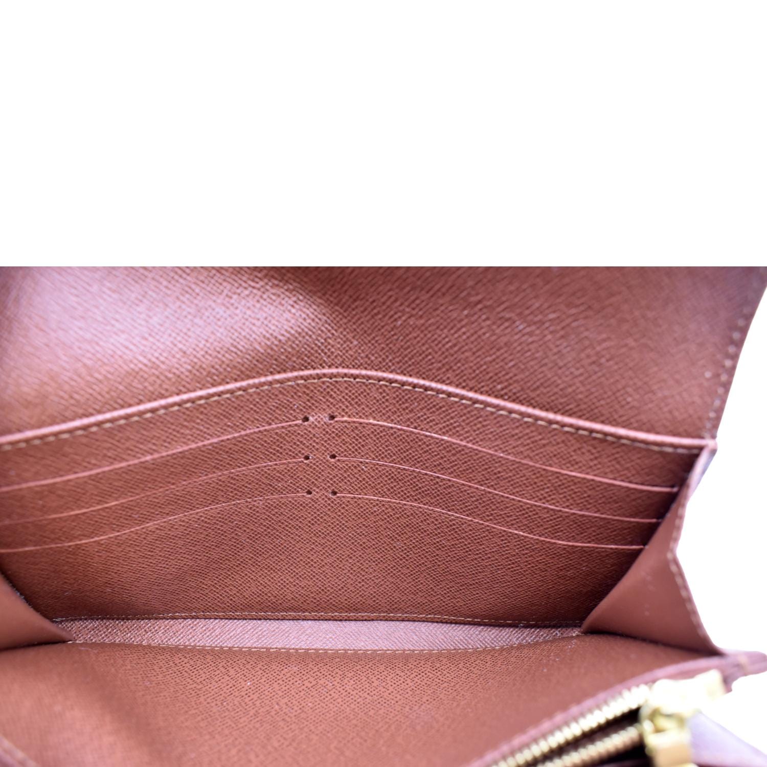 Louis Vuitton, Bags, Louis Vuitton Pink Brown Mono Wallet