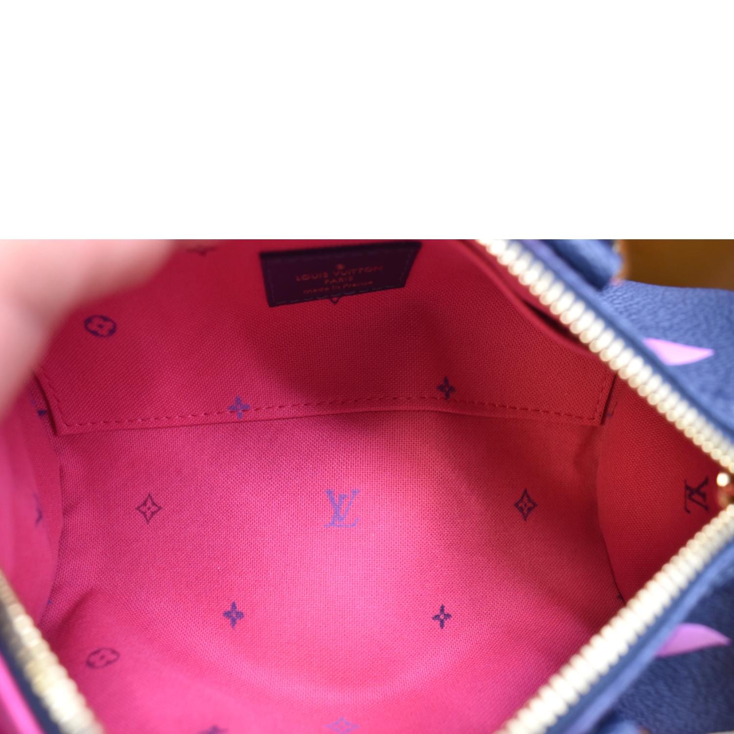 Papillon bb cloth handbag Louis Vuitton Brown in Cloth - 38834507