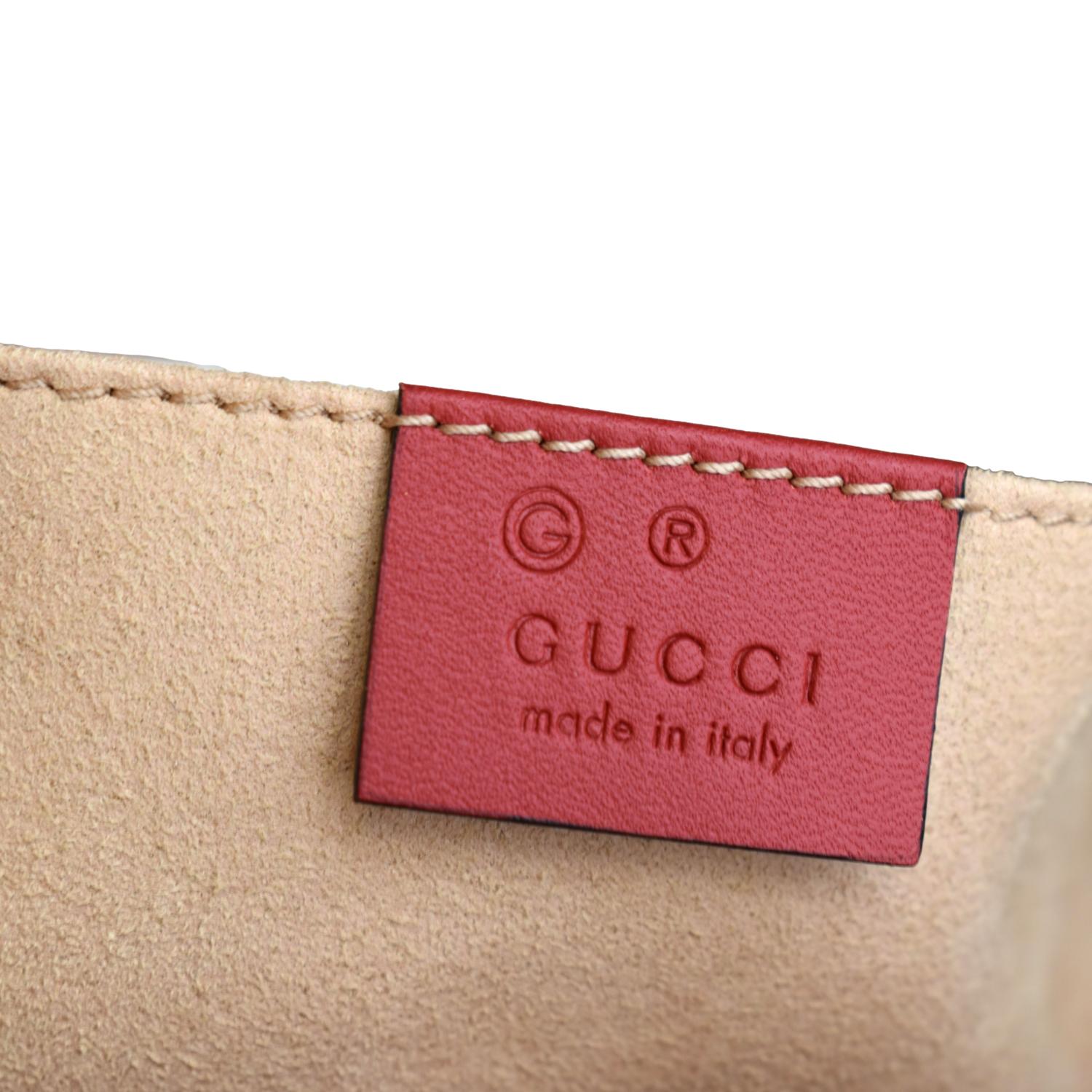GUCCI GG Supreme Monogram Blooms Chain Wallet Beige 402724-US