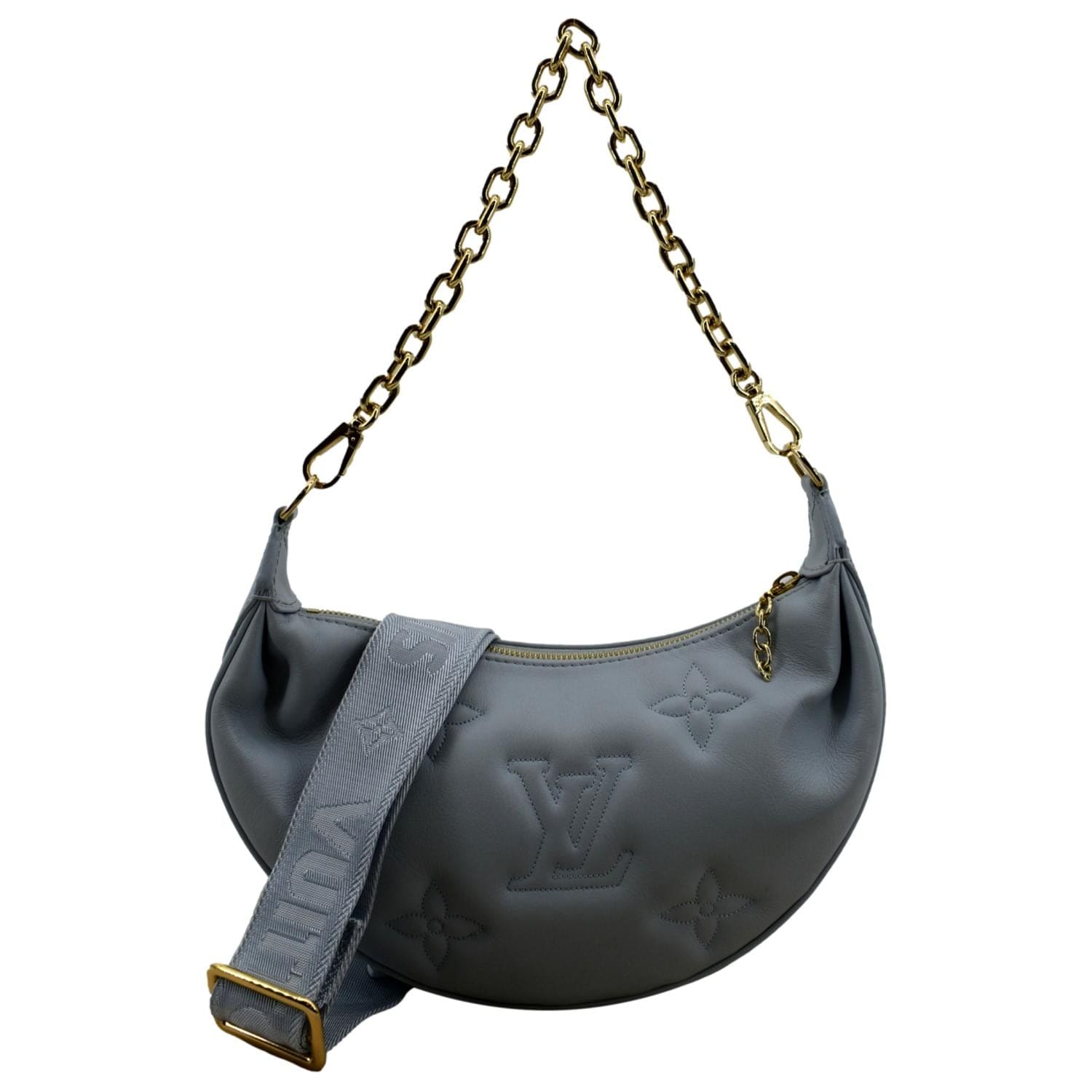 Louis Vuitton Black Leather Over The Moon Monogram Crossbody Bag