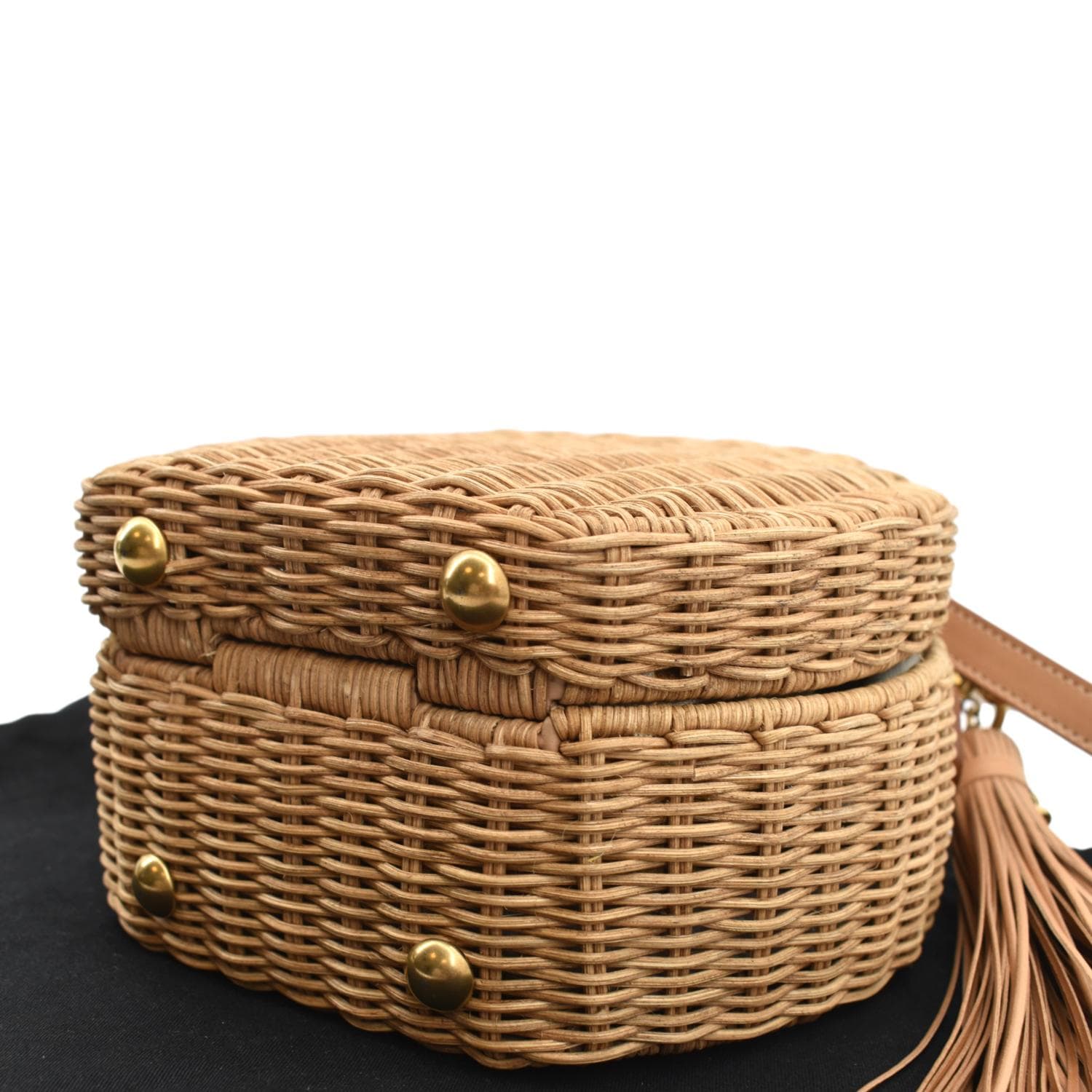 Handbag Yves Saint Laurent Beige in Wicker - 35136937