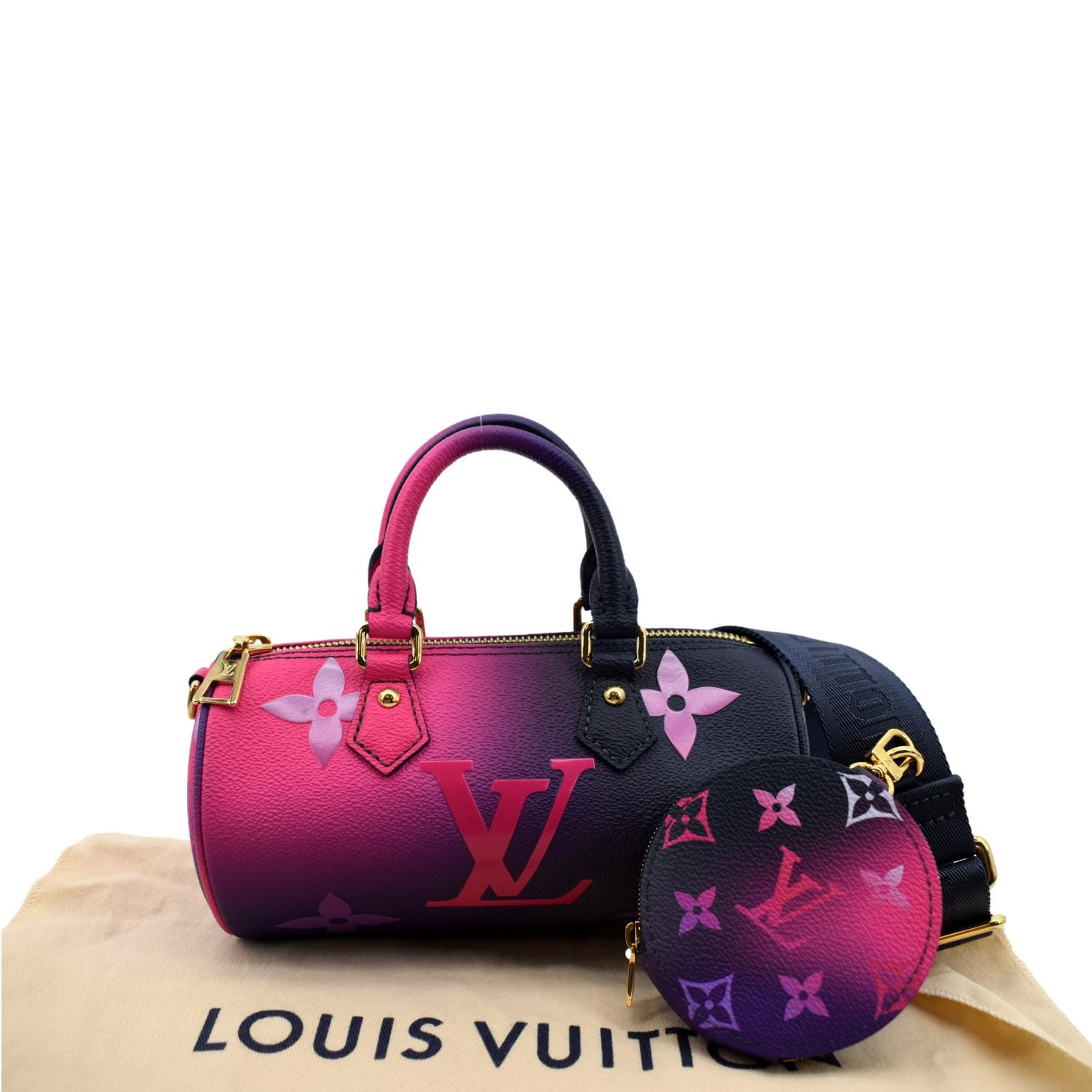 Louis Vuitton, Bags, Jacquard Speedy Bandouliere 2 Shoulder Strap Fuchsia  Pink