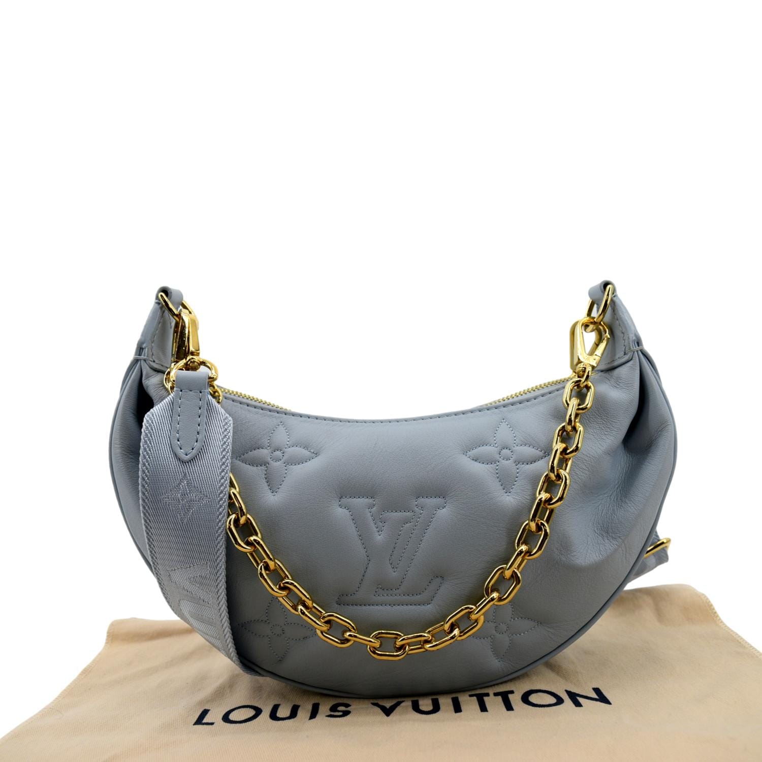 Louis Vuitton on My Side GM Black Calf