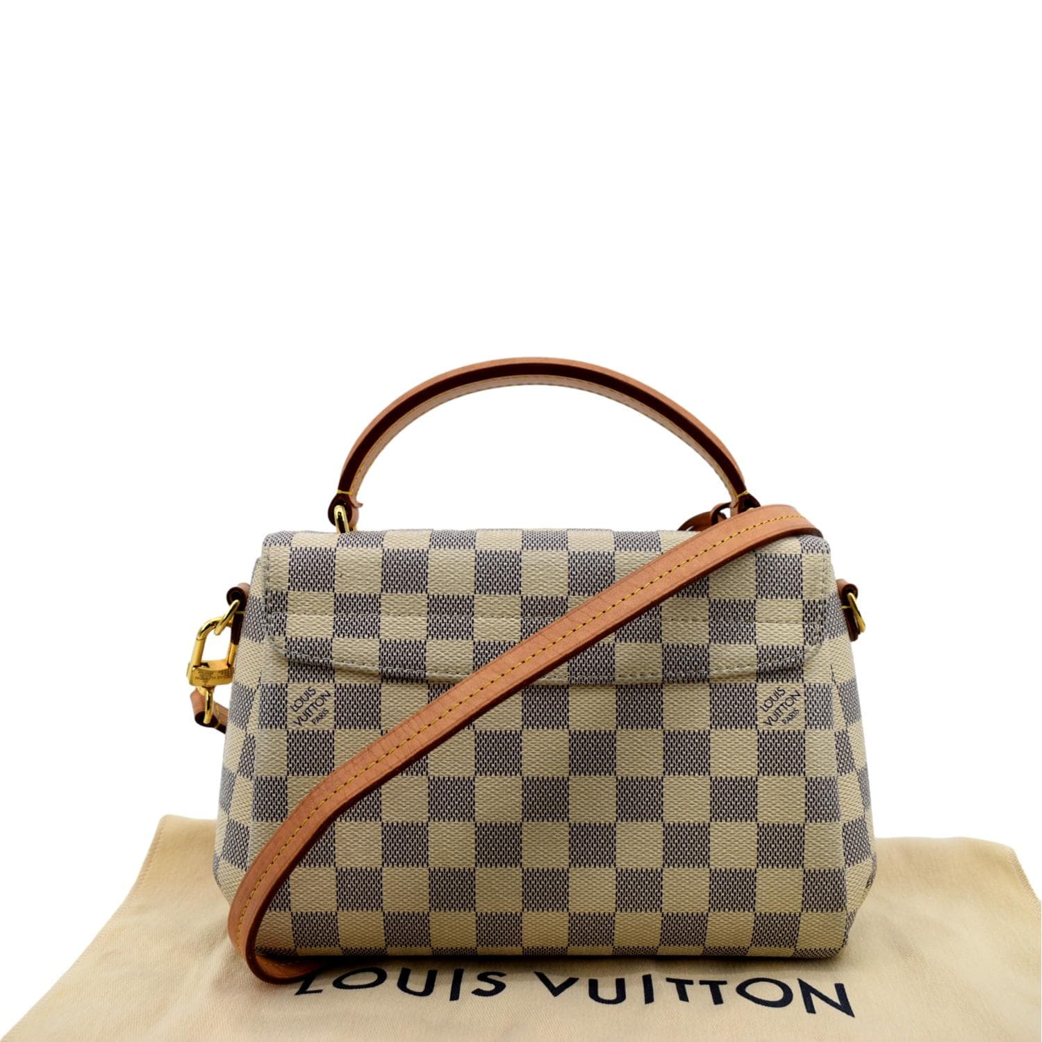 Louis Vuitton Croisette Handbag Damier White 2401351