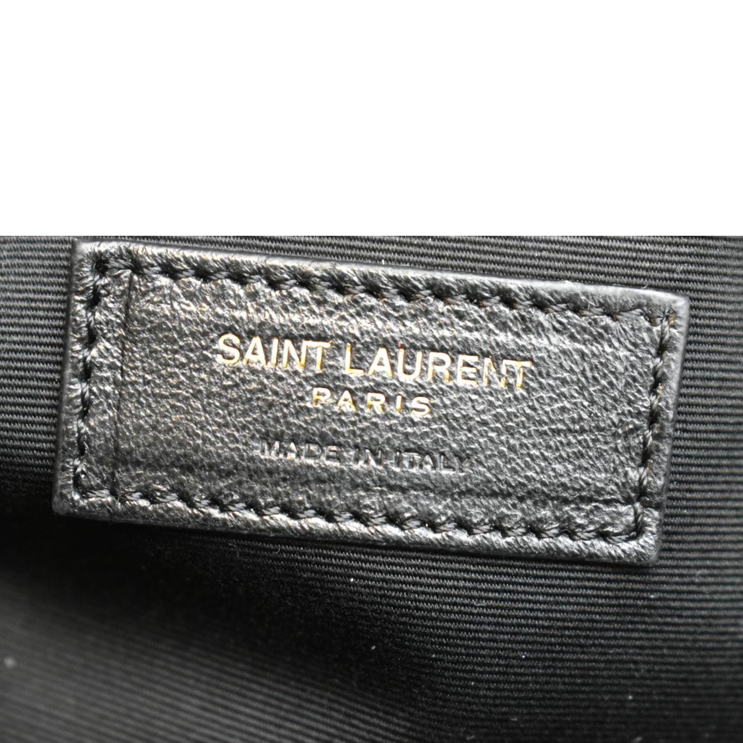 Saint Laurent Calfskin Matelasse Monogram Mini Lou Camera Bag