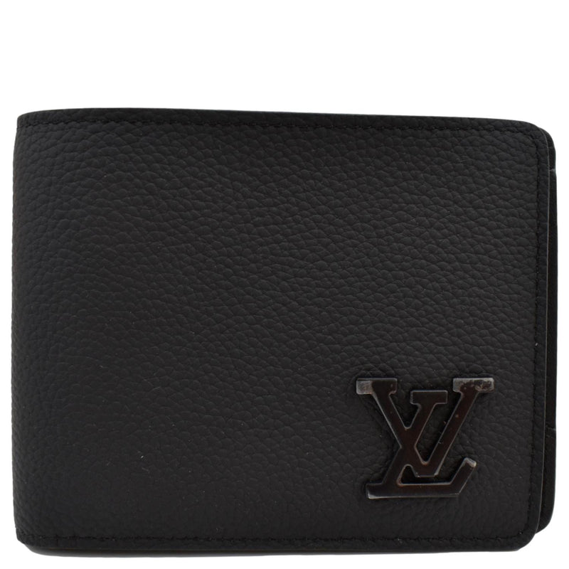 Louis Vuitton - LV Aerogram Multiple Wallet - Leather - Black - Men - Luxury
