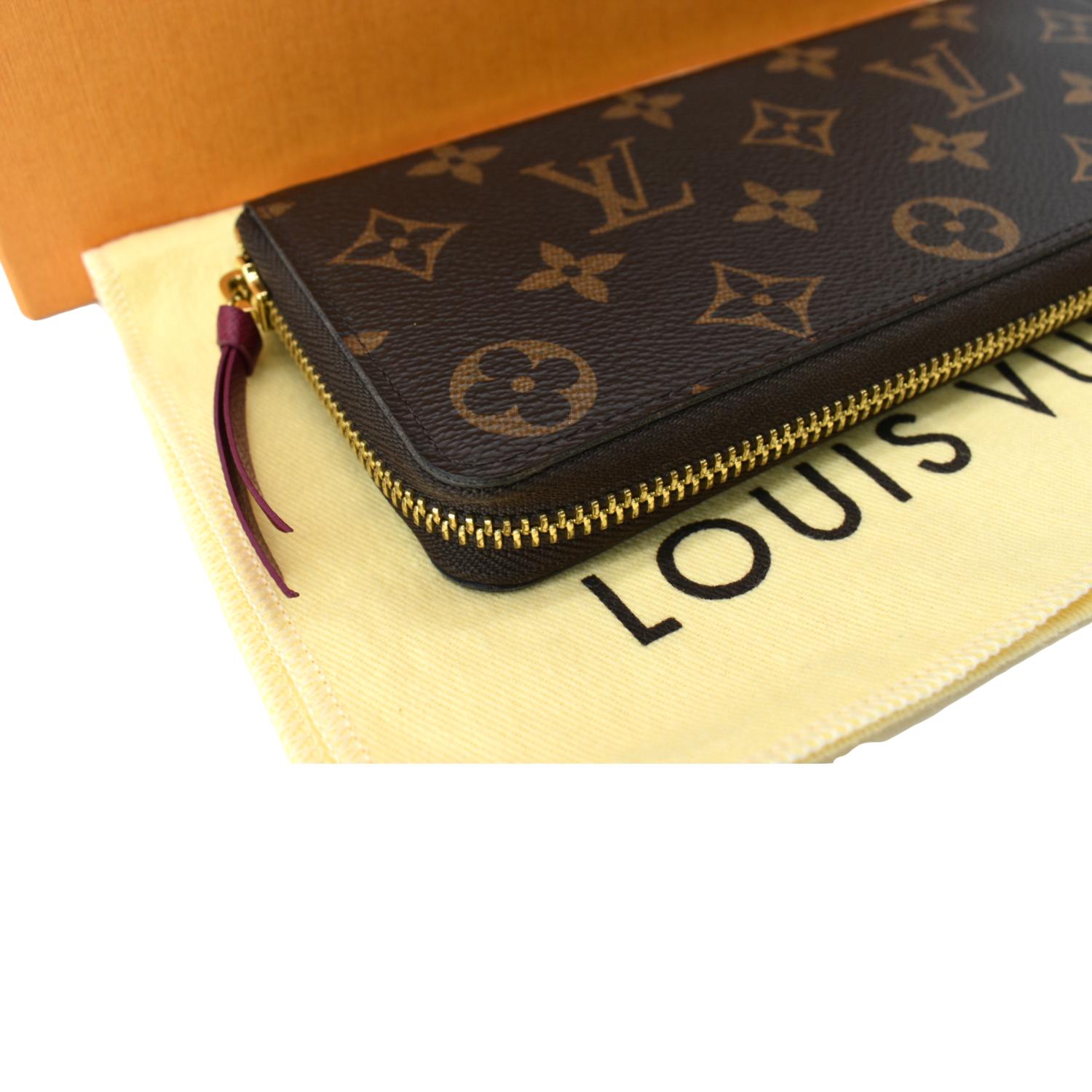 Louis Vuitton Zippy Wallet Fuchsia Monogram