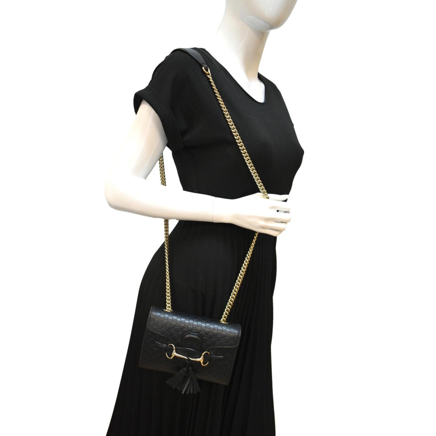How to Style a Mini Black Shoulder Bag