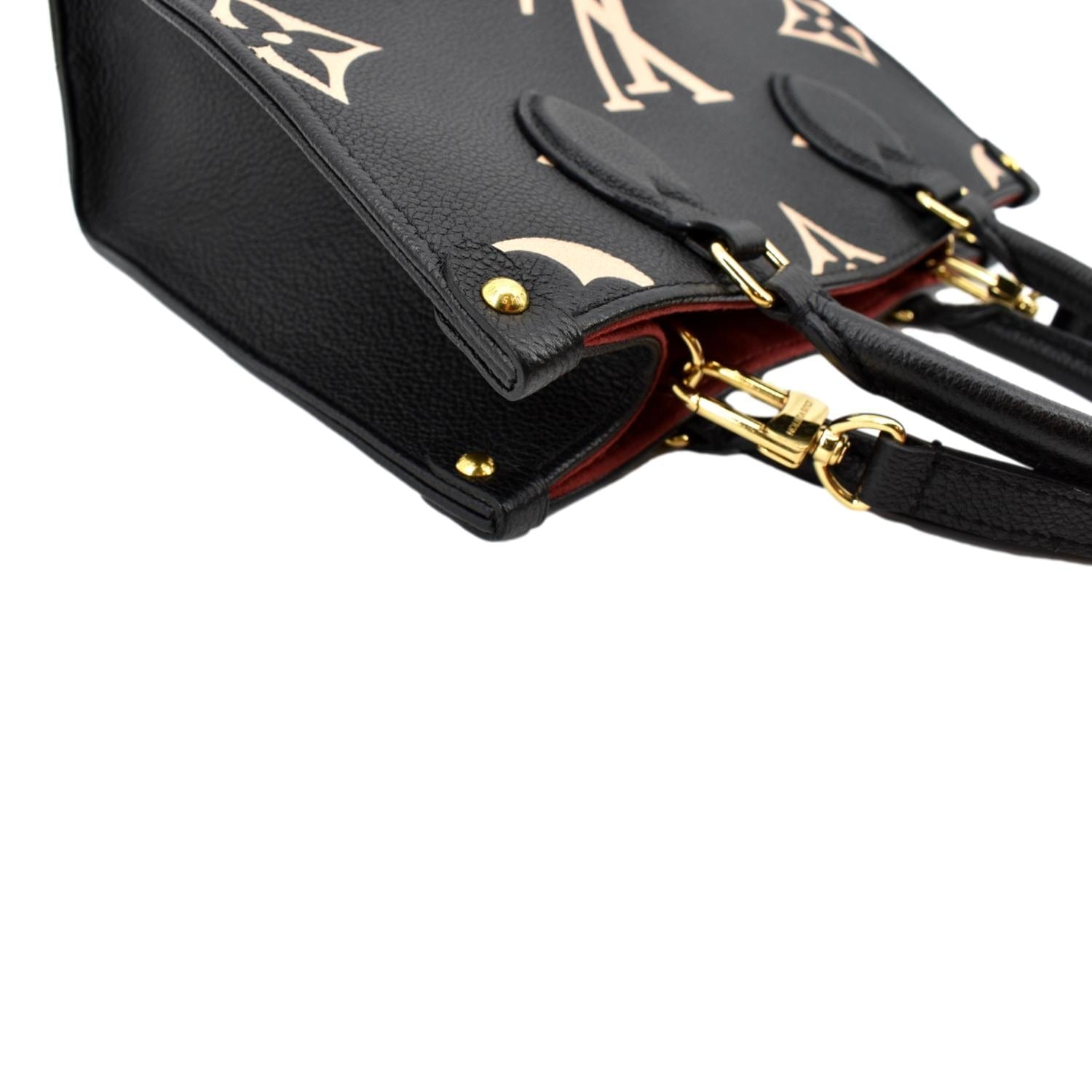 Onthego PM - Exclusively Online Bicolor Monogram Empreinte Leather in -  Handbags M45654, LOUIS VUITTON ®