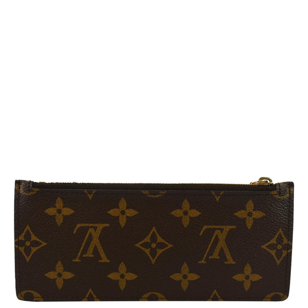 Authentic Louis Vuitton orange epi leather Josephine wallet insert