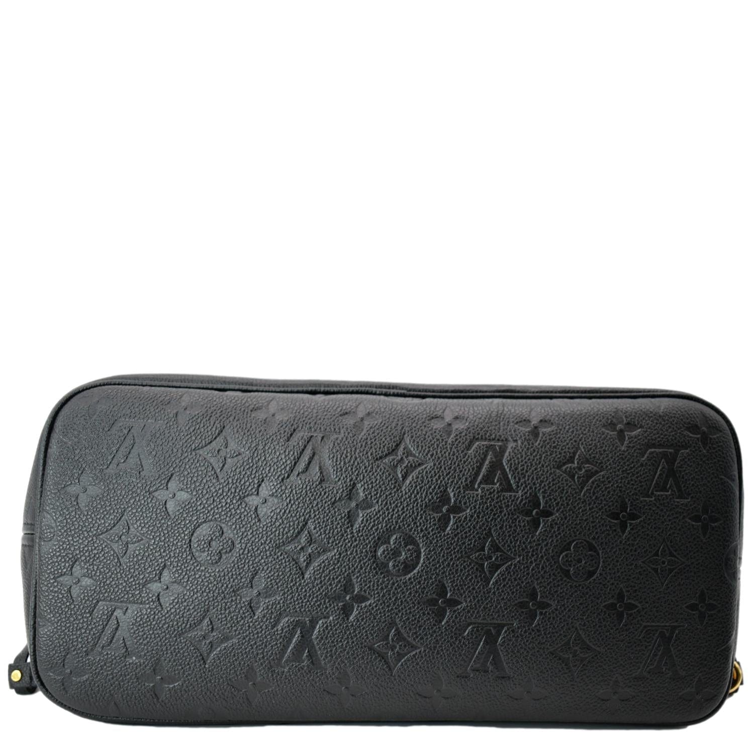 Louis Vuitton Black Monogram Empreinte Neverfull MM Bag – The Closet