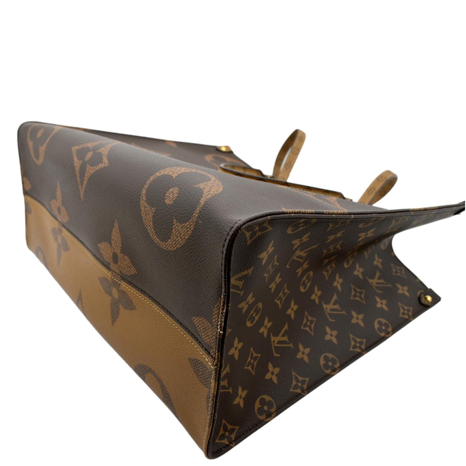 Louis Vuitton OnTheGo Fabric Interior Tote GM Black/Brown Canvas