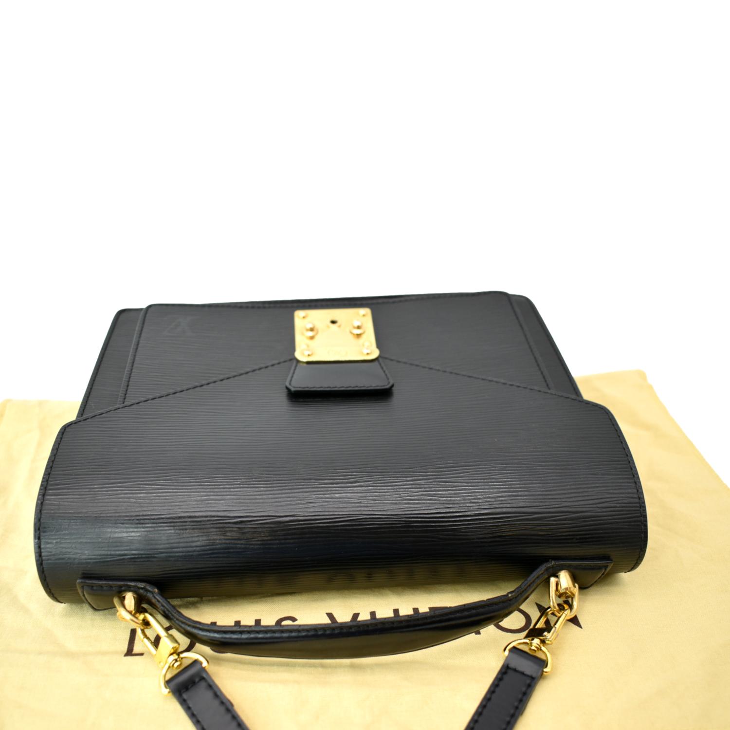 LOUIS VUITTON Epi Monceau Hand Bag Brown M52123 LV Auth 46345 Leather  ref.978387 - Joli Closet