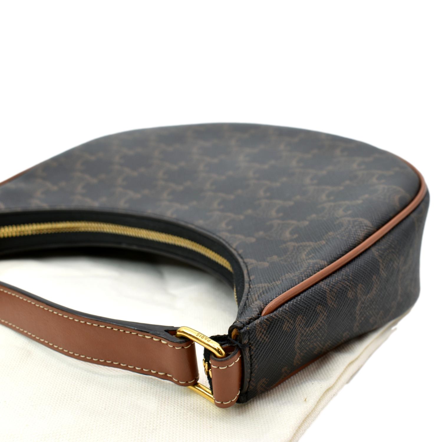 Ava cloth handbag Celine Brown in Cloth - 36197613