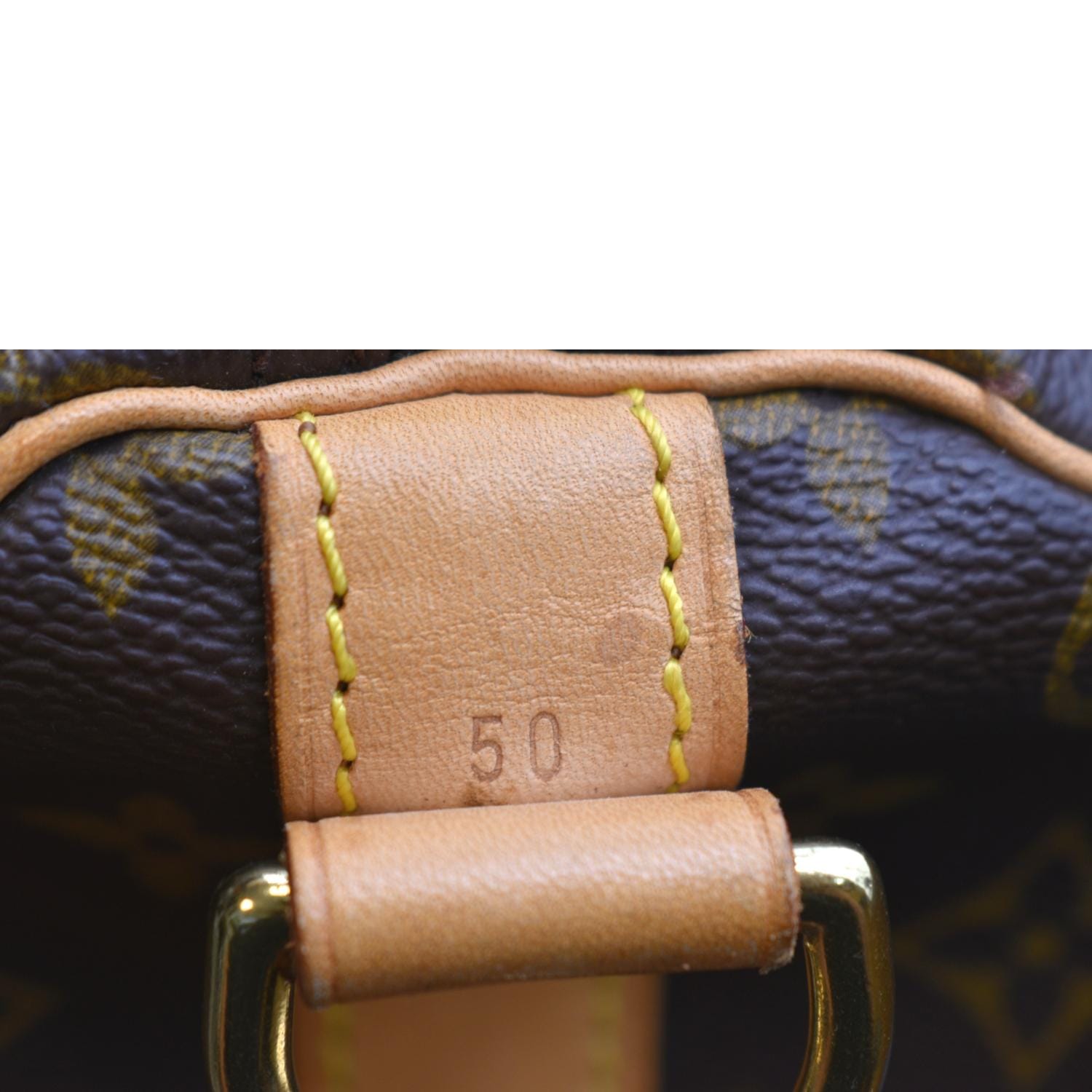 Keepall cloth 24h bag Louis Vuitton Brown in Cloth - 30744834