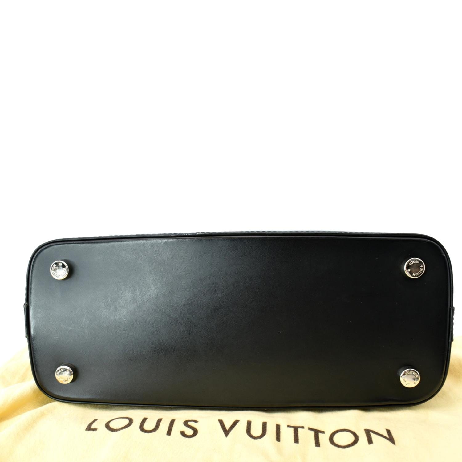 AUTH LOUIS VUITTON MIRABEAU PM BAG M40462 - Black Epi Leather