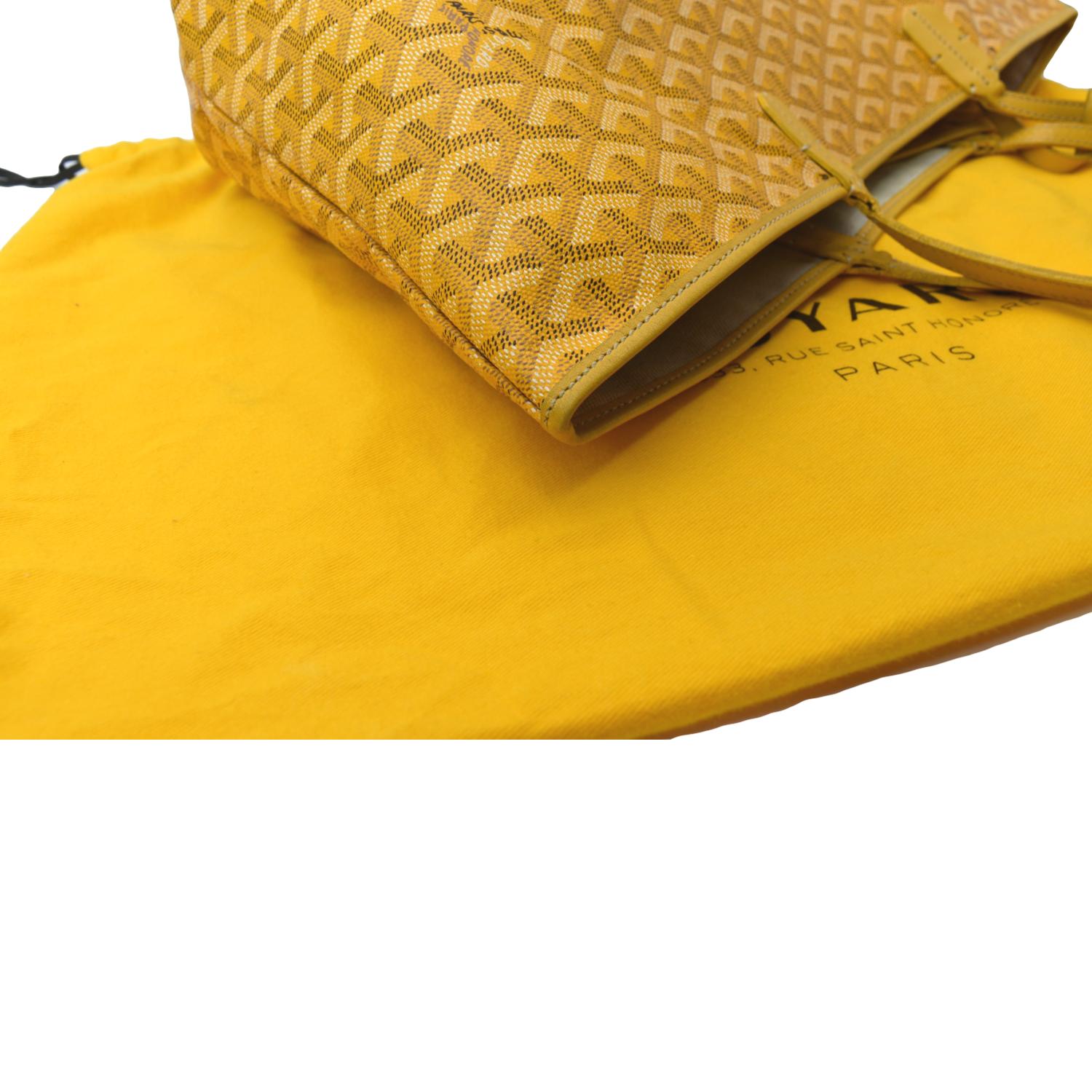 Goyard, Bags, Yellow Goyard Saint Louis Tote