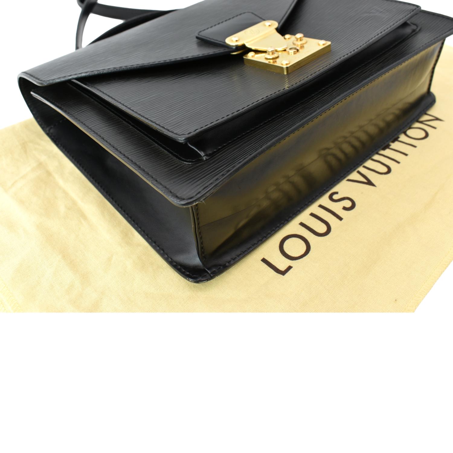 LOUIS VUITTON Epi Monceau Hand Bag Brown M52123 LV Auth 46345 Leather  ref.978387 - Joli Closet