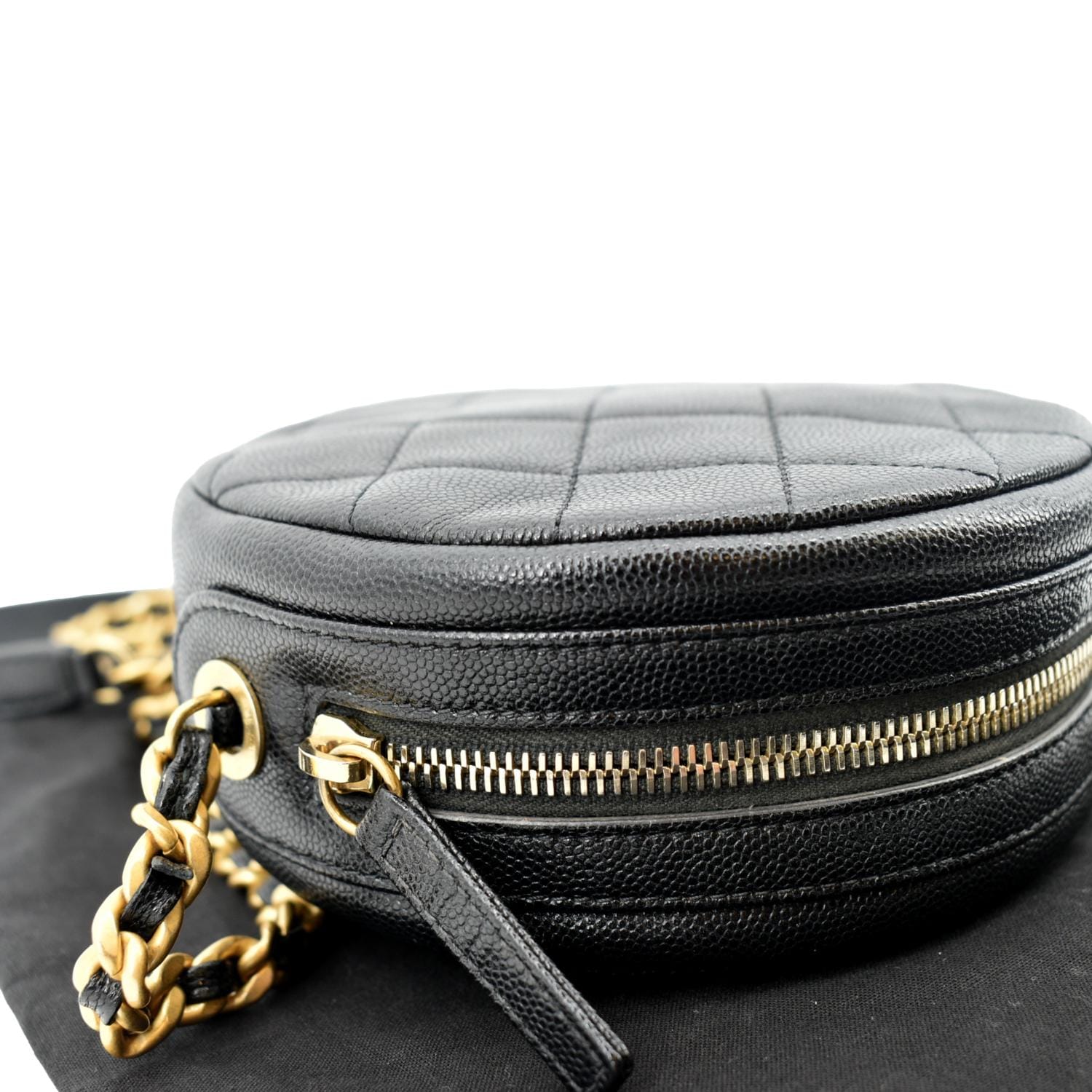 Chanel Quilted Lambskin Circle Bag  Dont Be a Square  Proudly Rock These  14 Cute Round Bags  POPSUGAR Fashion Photo 13
