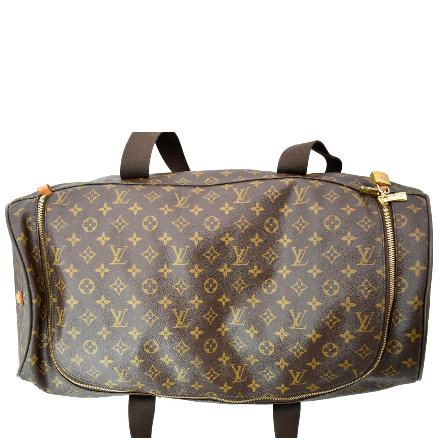 Louis Vuitton Duffel GM Weekender Beaubourg Boston Travel Bag With Strap