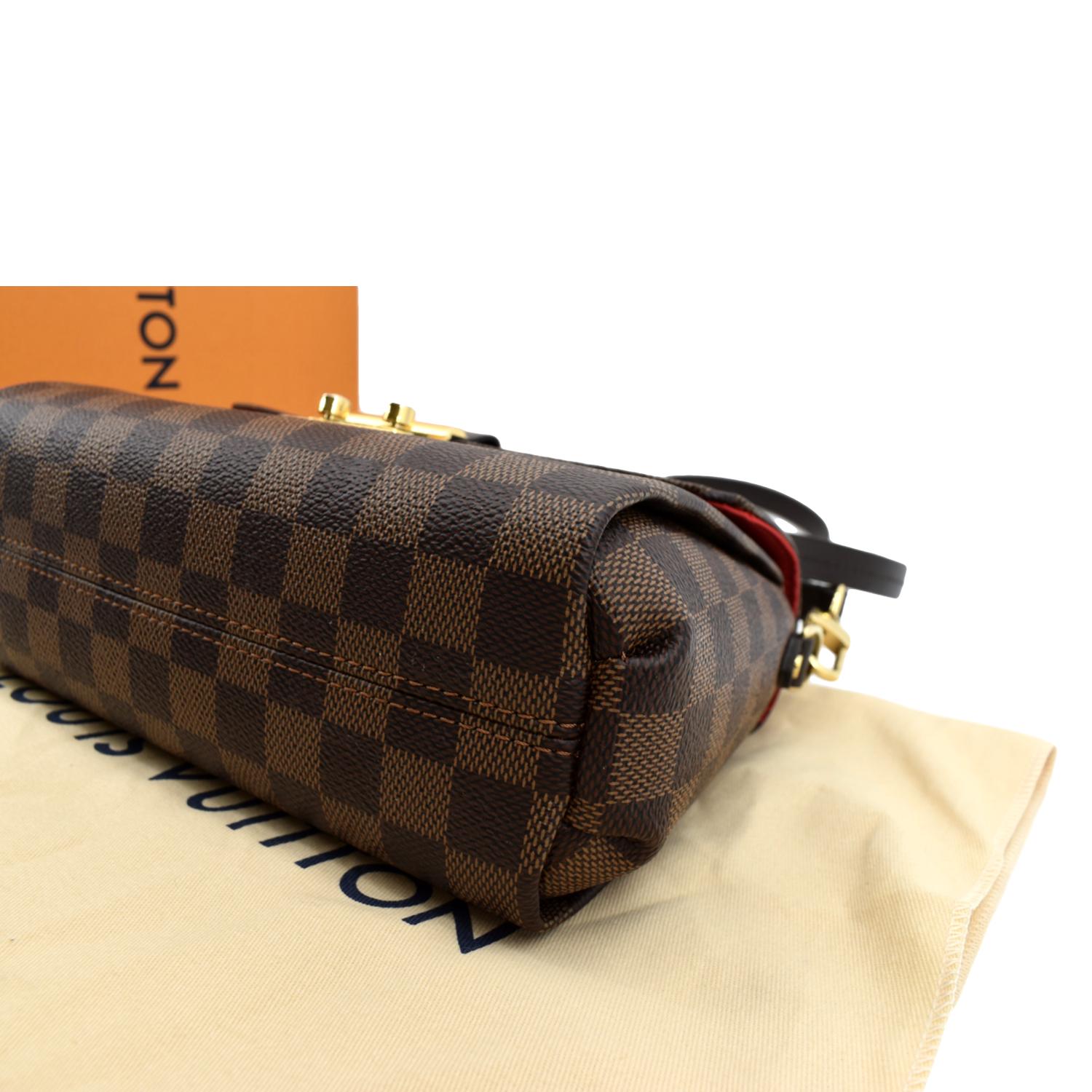 Croisette cloth crossbody bag Louis Vuitton Brown in Fabric - 35169745