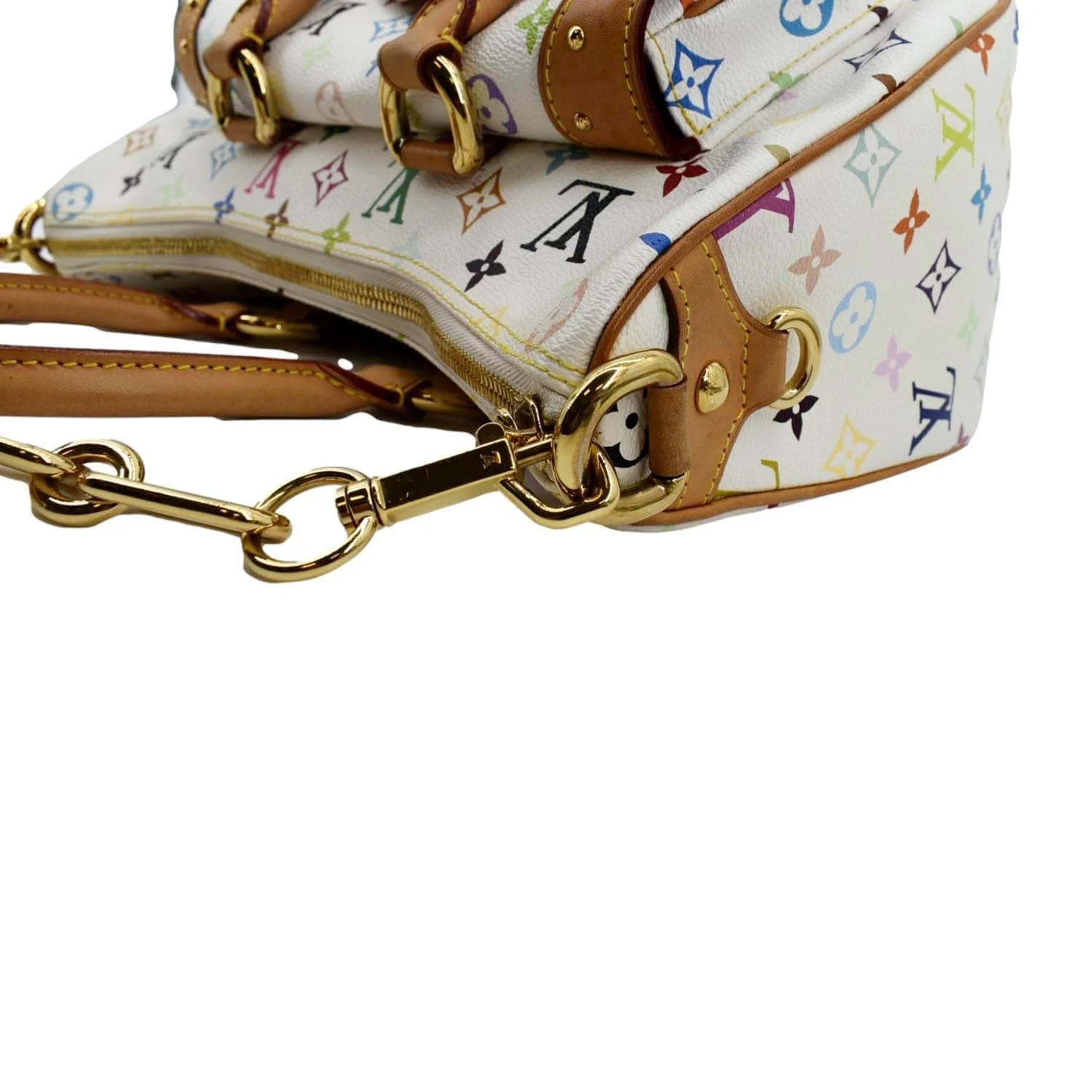 Louis Vuitton White Multicolor Rita Bag