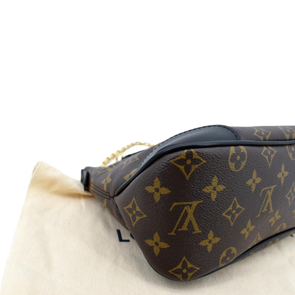 Louis Vuitton Monogram Boulogne NM Chain Hobo Crossbody Bag 33LK37S