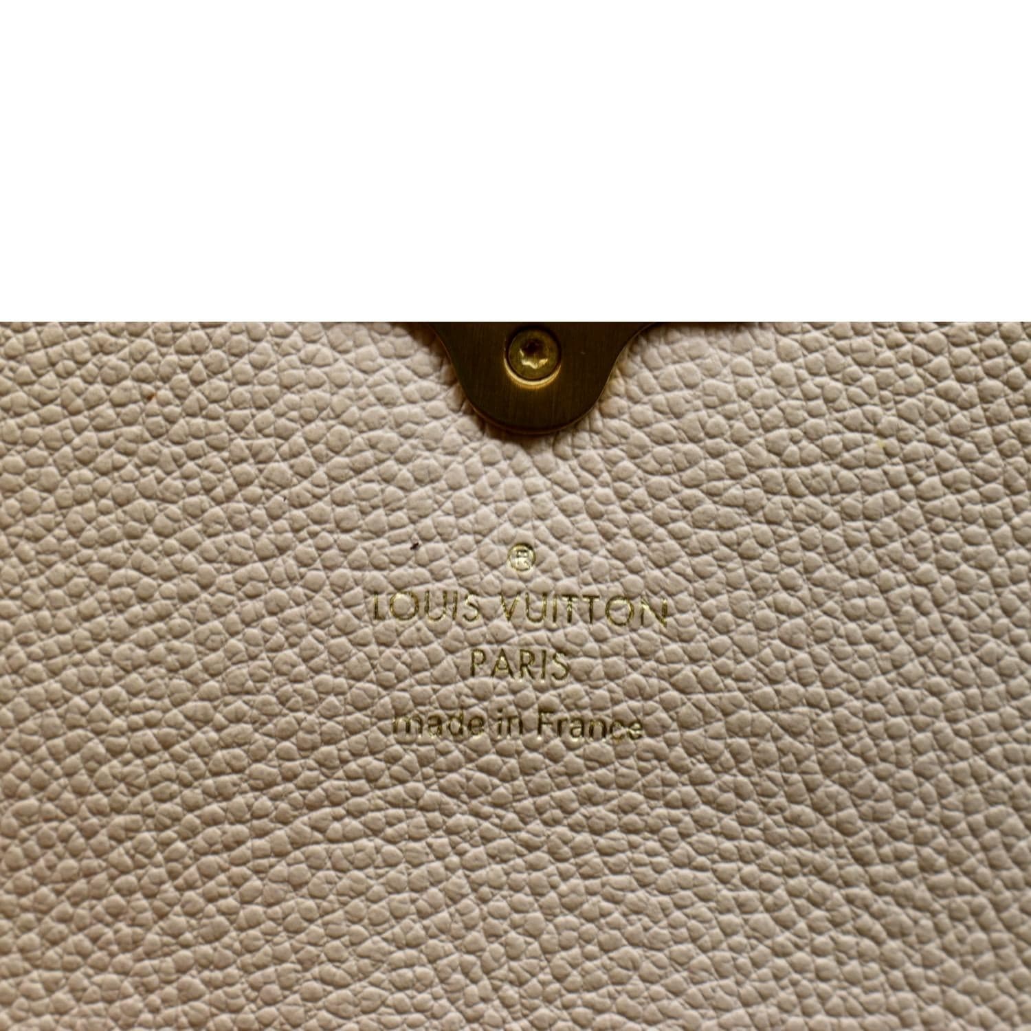 Louis Vuitton Creme Damier Ebene Canvas and Leather Clapton