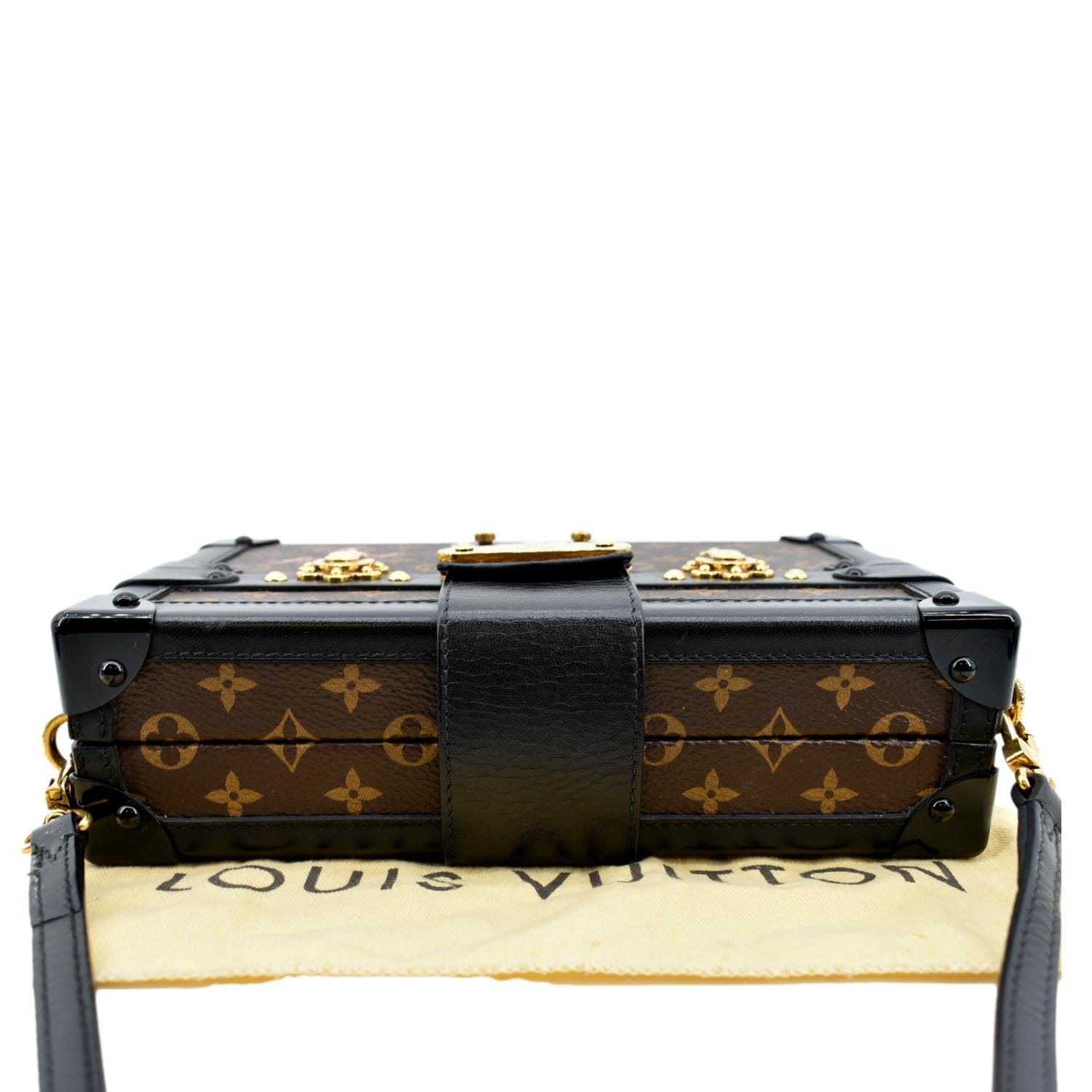 LV Clutch Box Bag Trunk 😍👍🏻 available in Monogram Eclipse